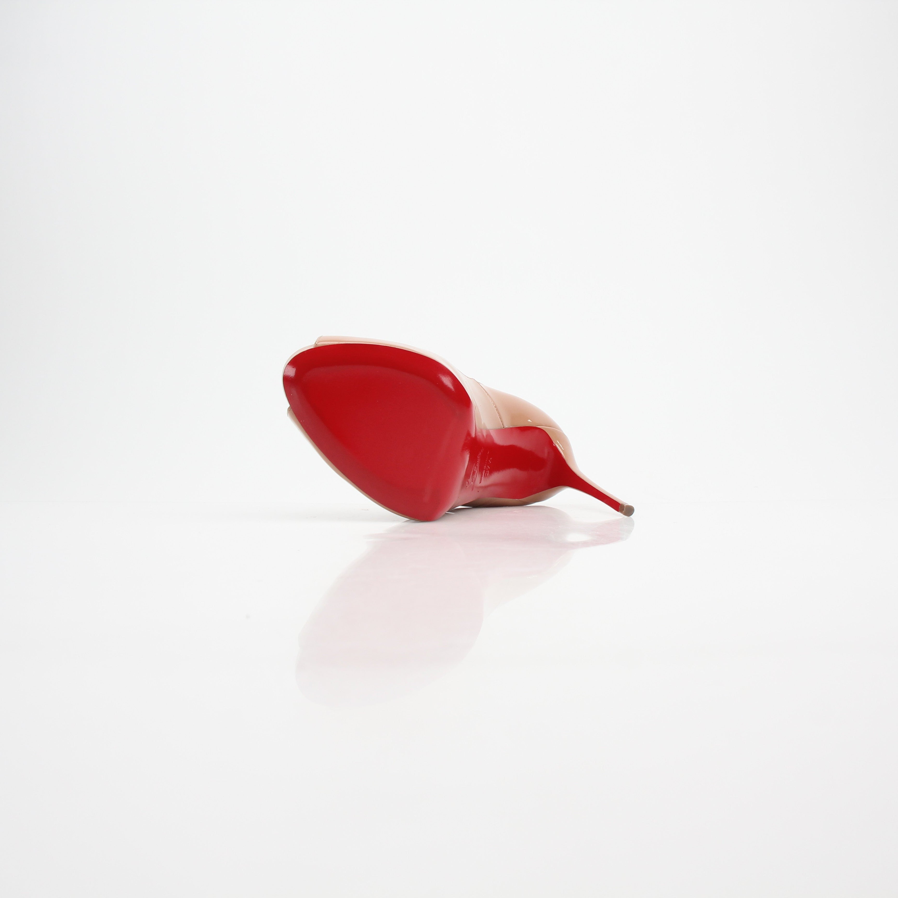 Christian Louboutin New Very Privé Patent Leather Heels