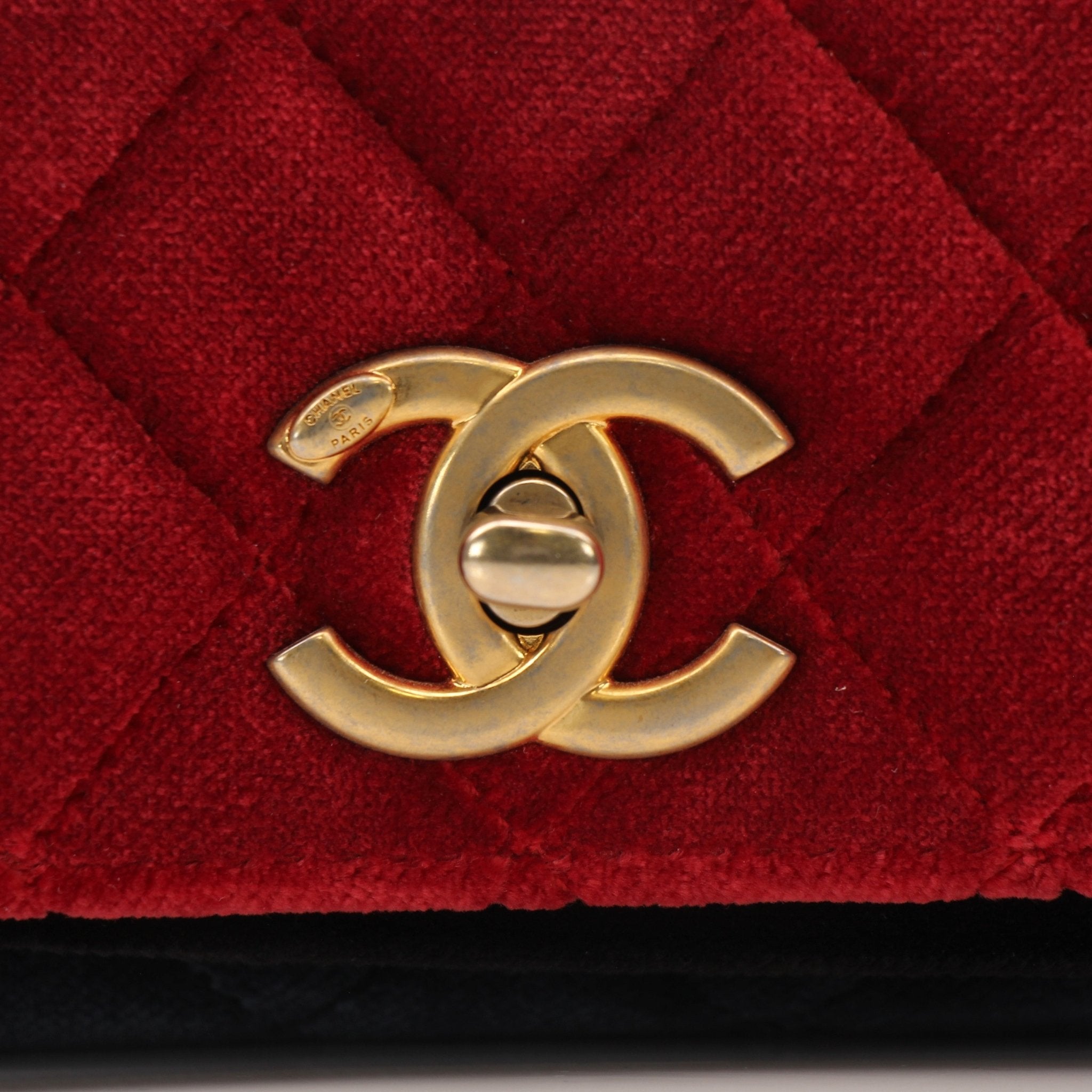 Gold & Beyond Chanel Private Affair Camellia Mini Square Flap Bag, elegant handbag with floral embellishments and gold hardware.