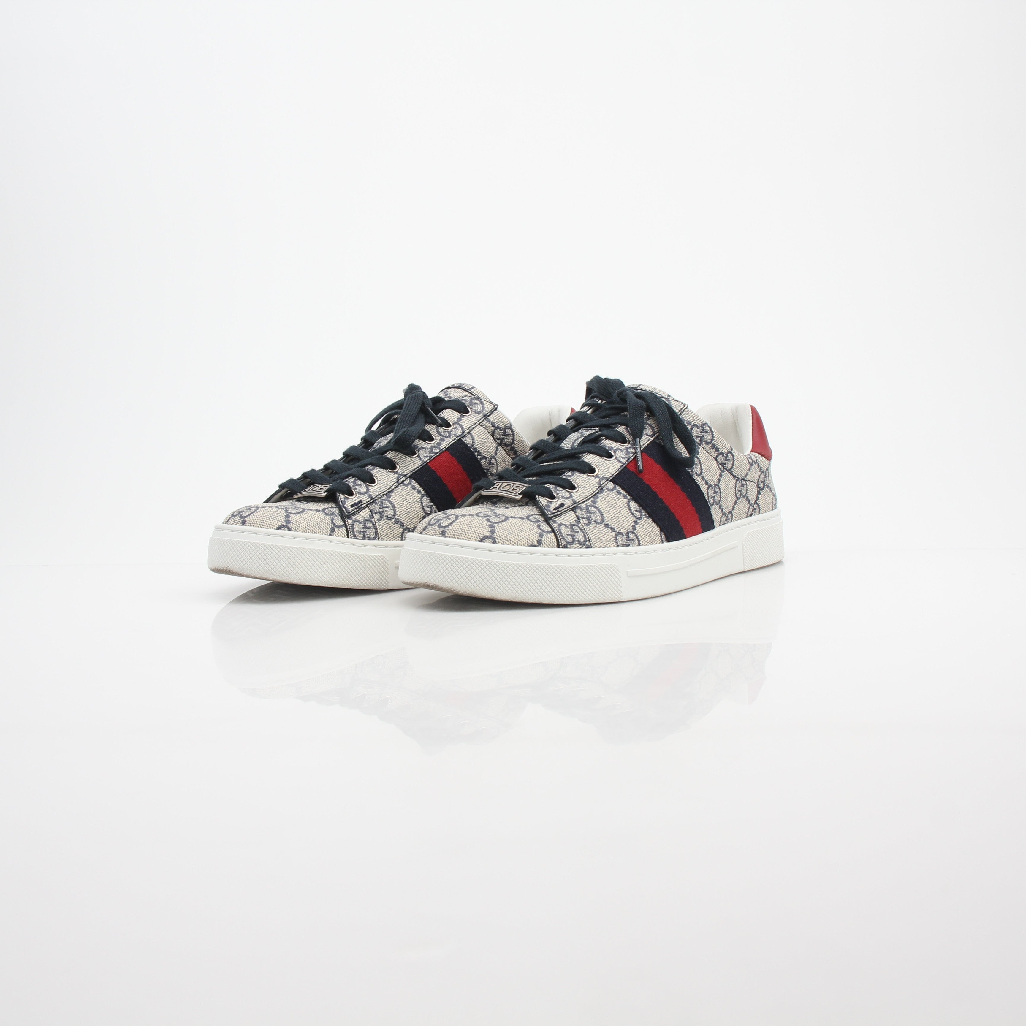 Gucci Women’s Ace GG Supreme Monogram Web Sneakers