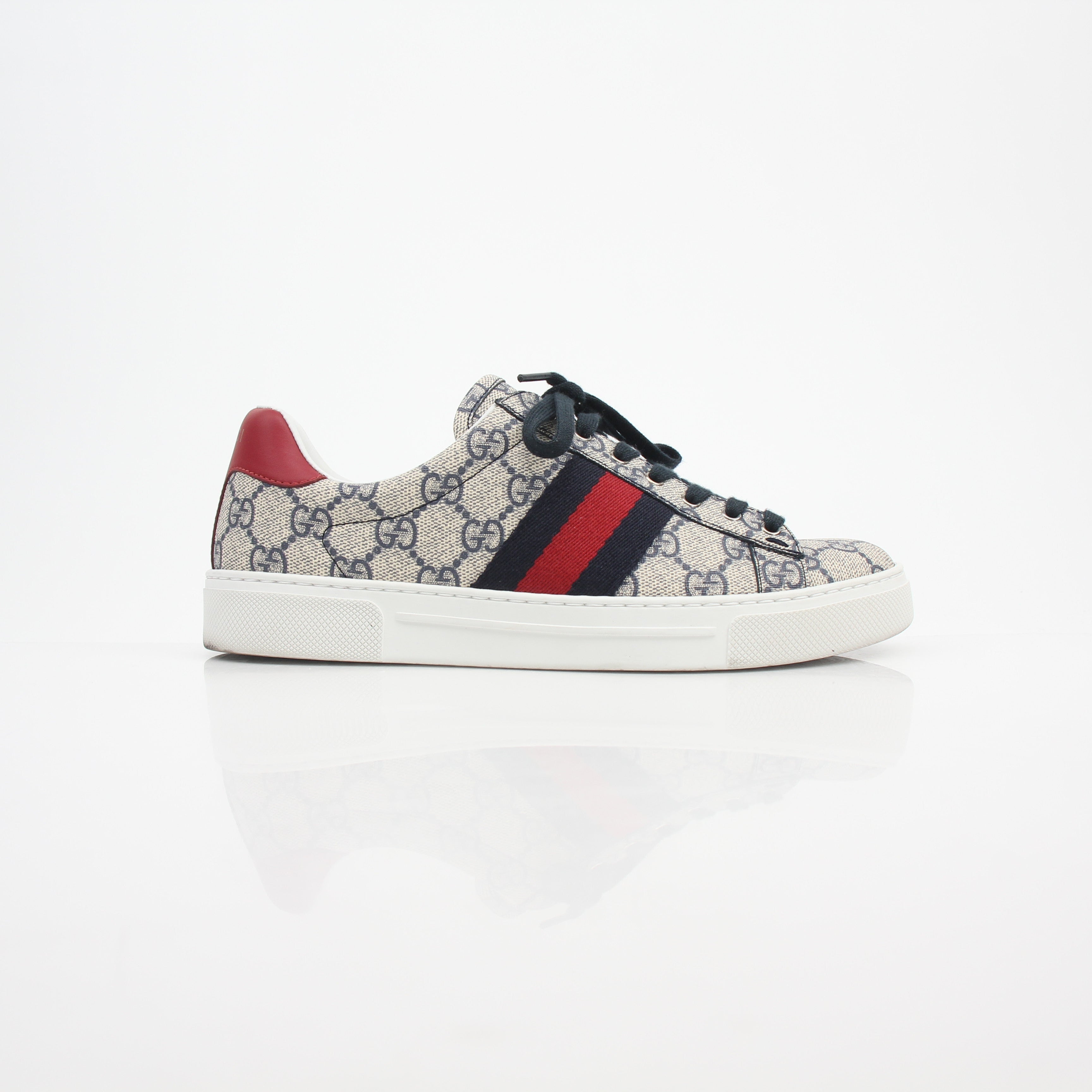 Gucci Women’s Ace GG Supreme Monogram Web Sneakers