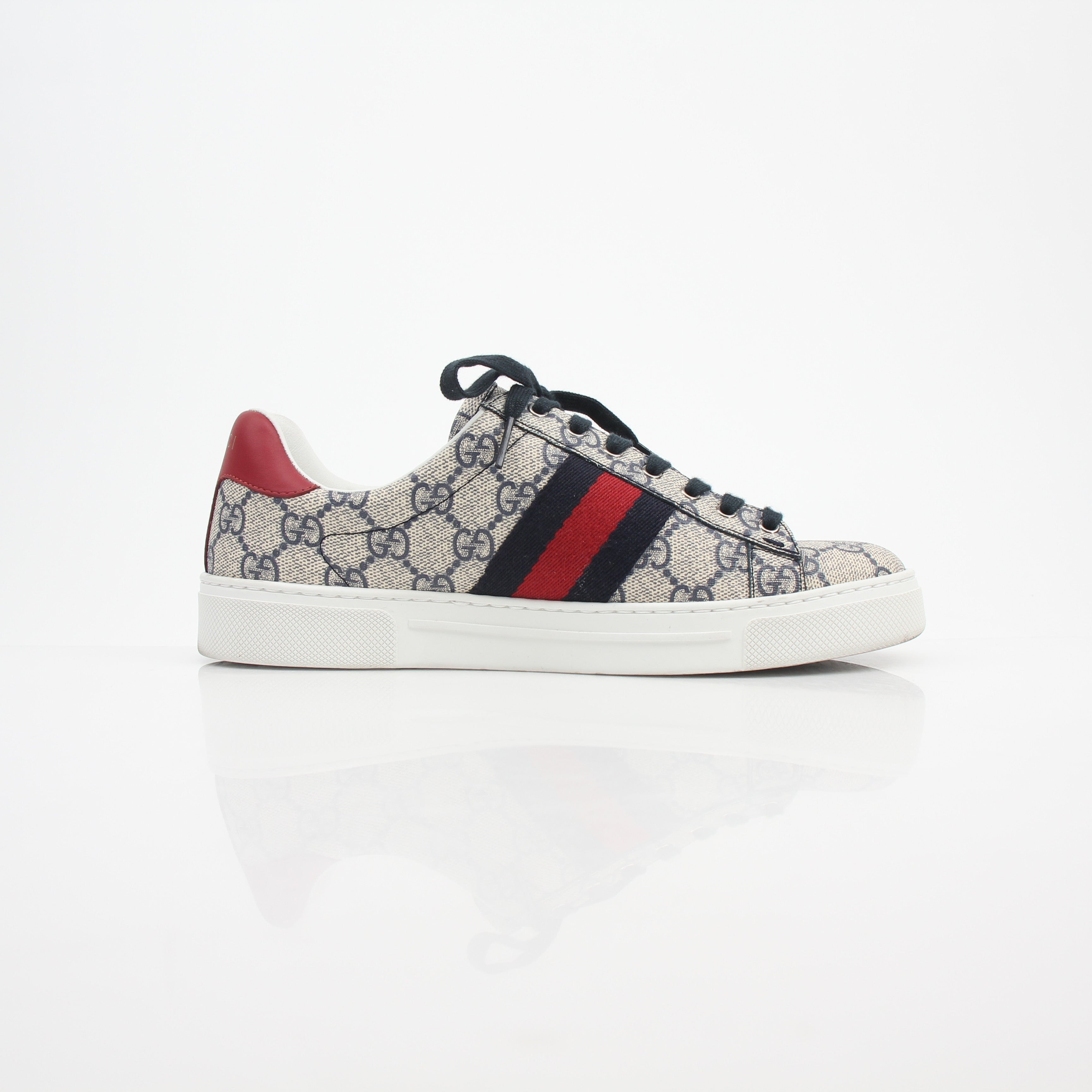 Gucci Women’s Ace GG Supreme Monogram Web Sneakers
