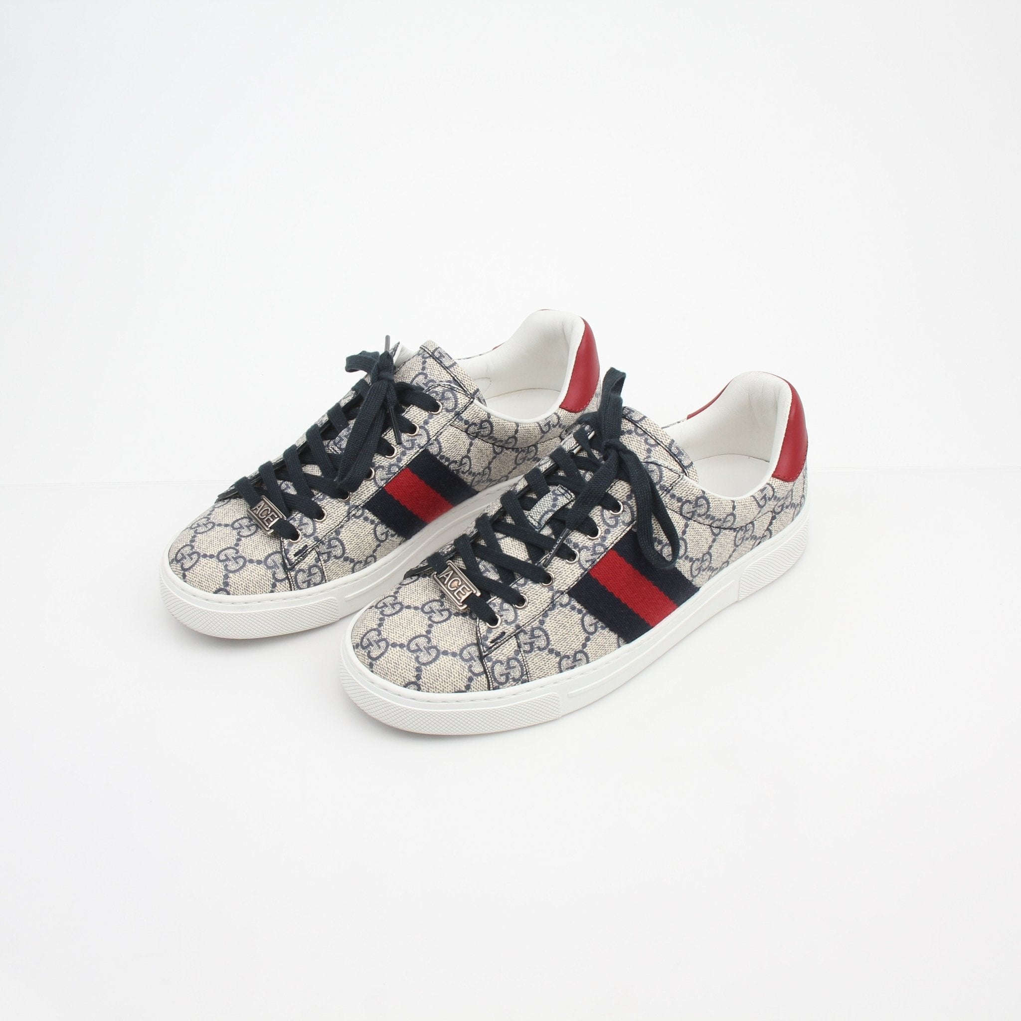 Gucci Women’s Ace GG Supreme Monogram Web Sneakers