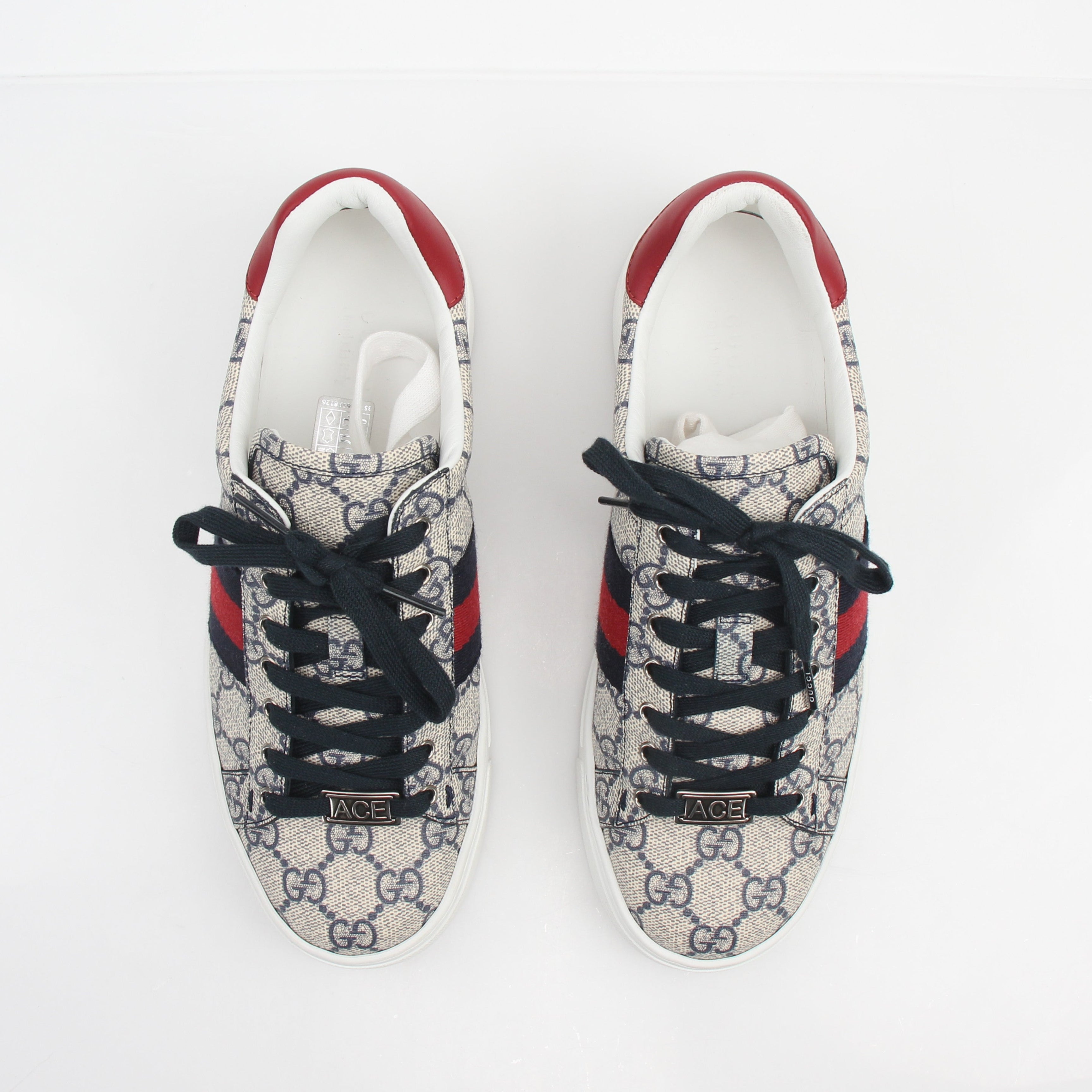 Gucci Women’s Ace GG Supreme Monogram Web Sneakers