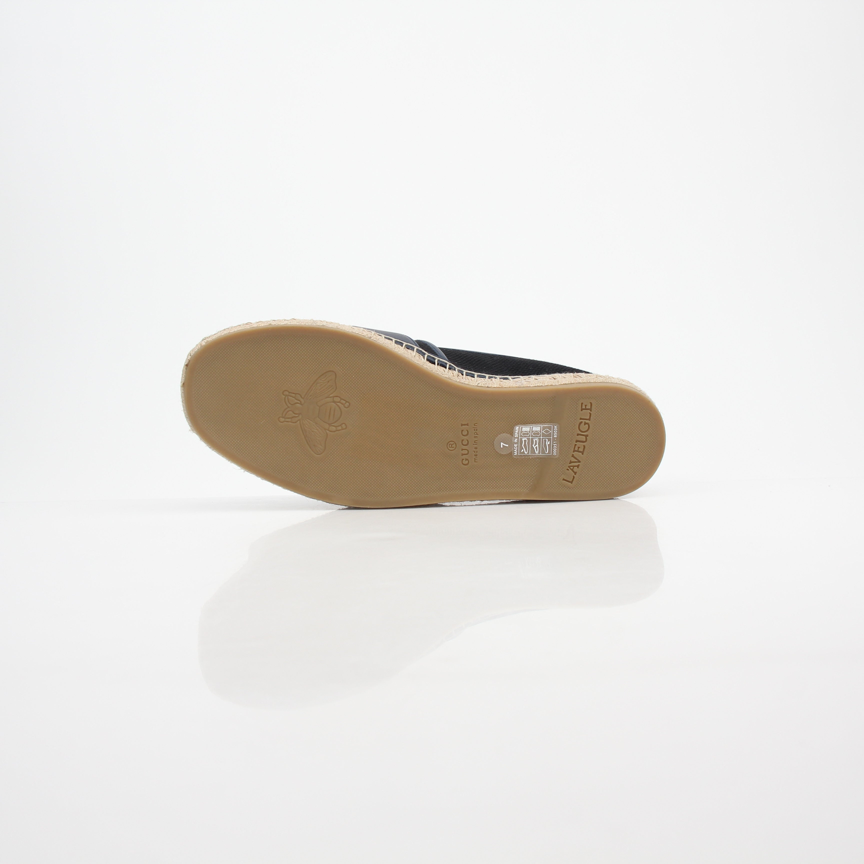 Gucci Men’s Interlocking G Canvas Espadrilles