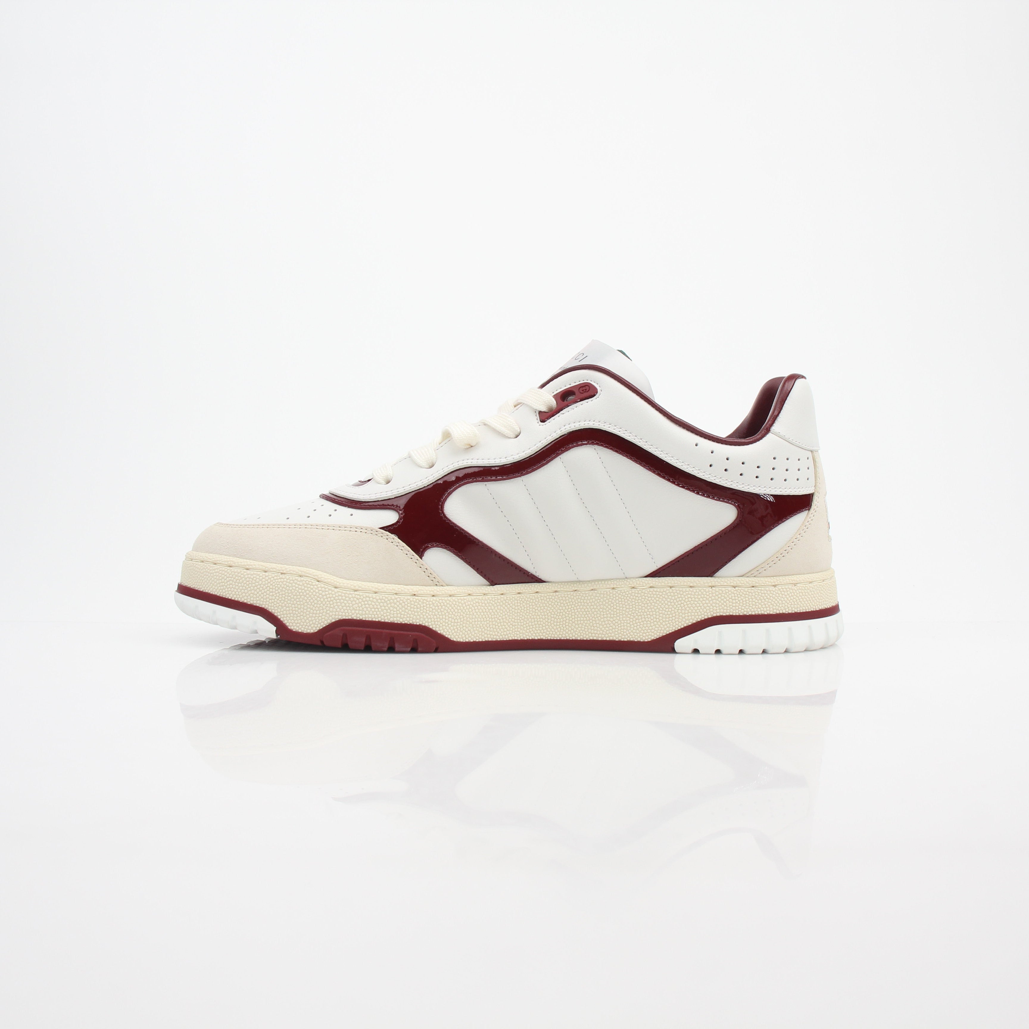 Gucci Men's Re-Web Low Top Leather Sneakers