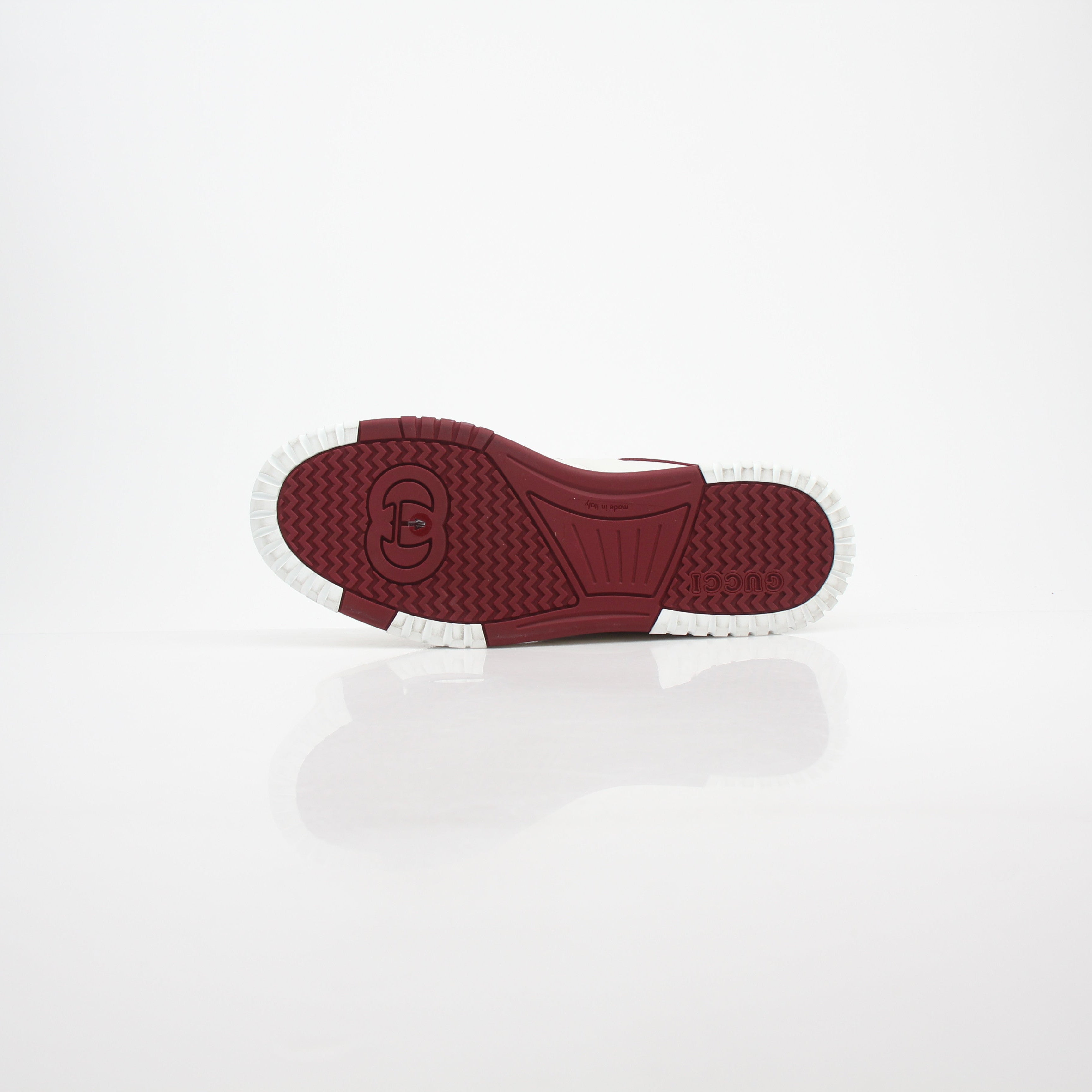 Gucci Men's Re-Web Low Top Leather Sneakers