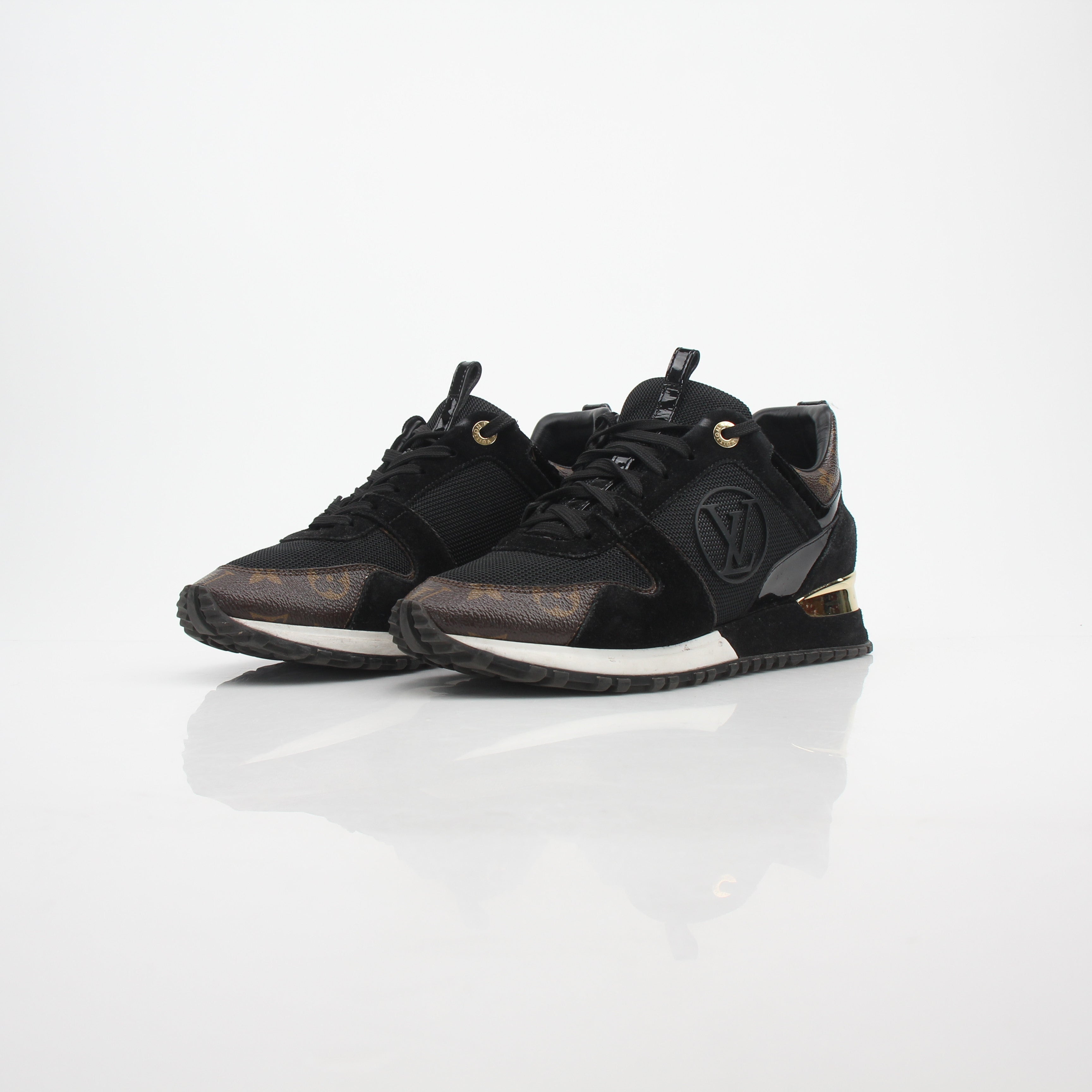 Louis Vuitton Women’s Run Away Monogram Sneakers