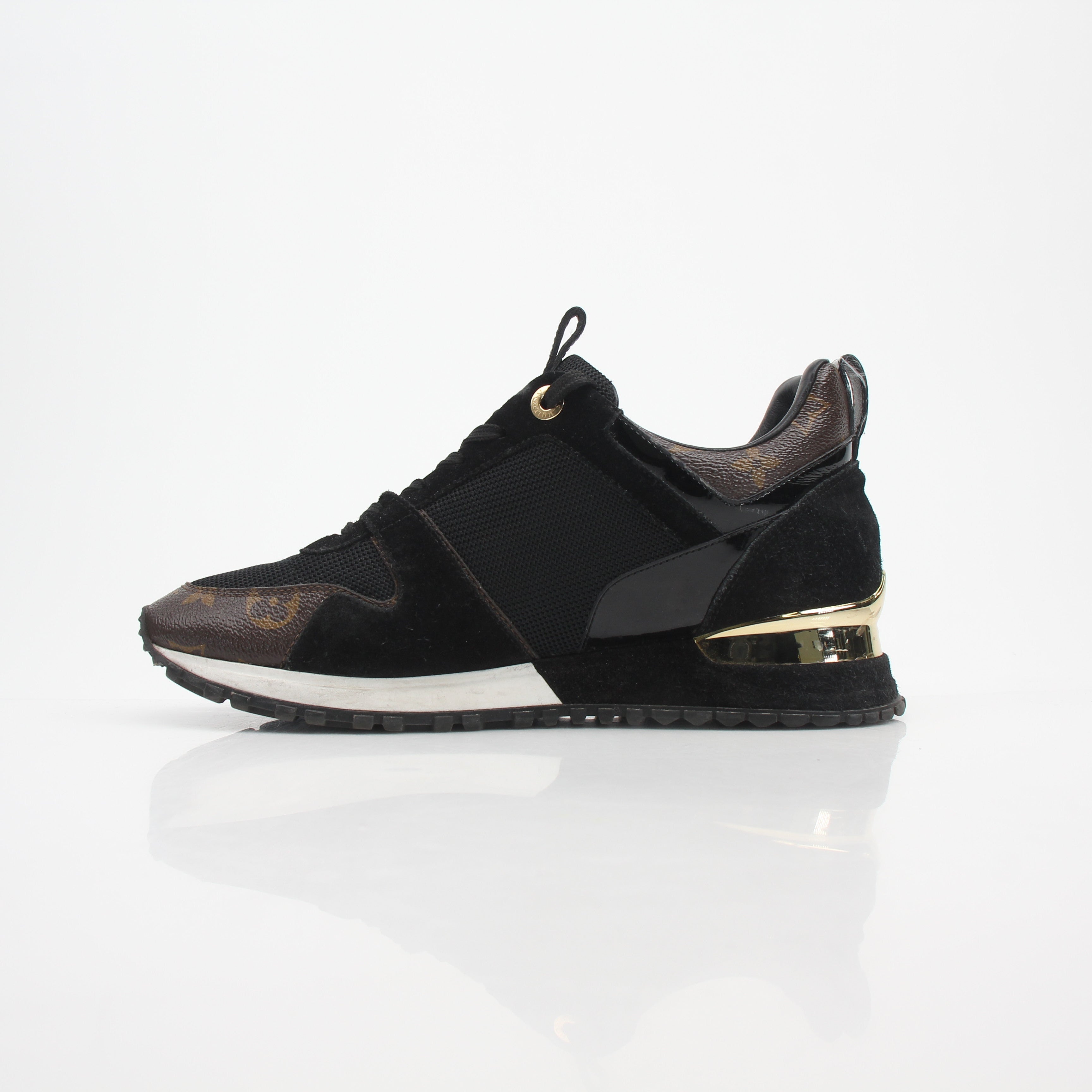 Louis Vuitton Women’s Run Away Monogram Sneakers
