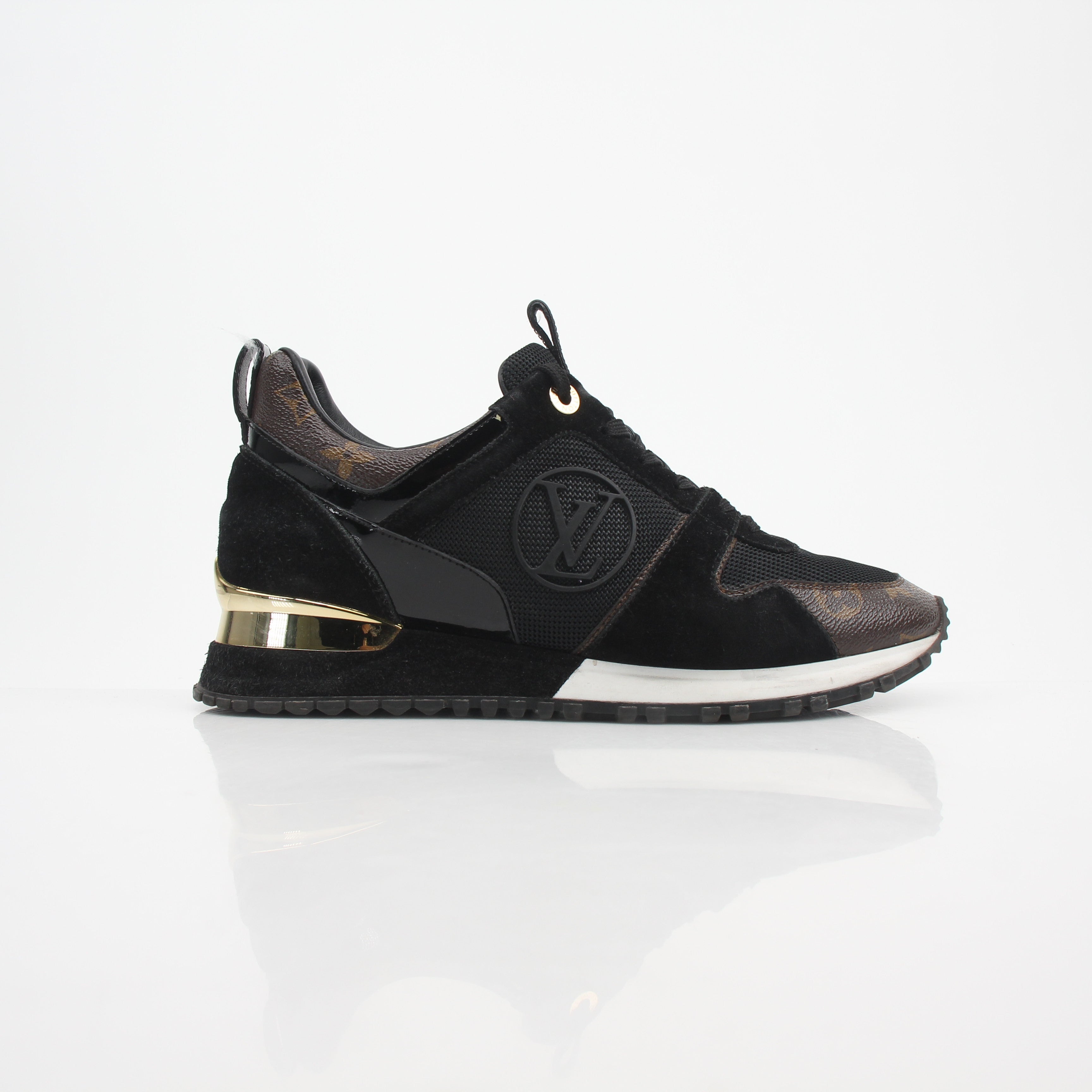 Louis Vuitton Women’s Run Away Monogram Sneakers