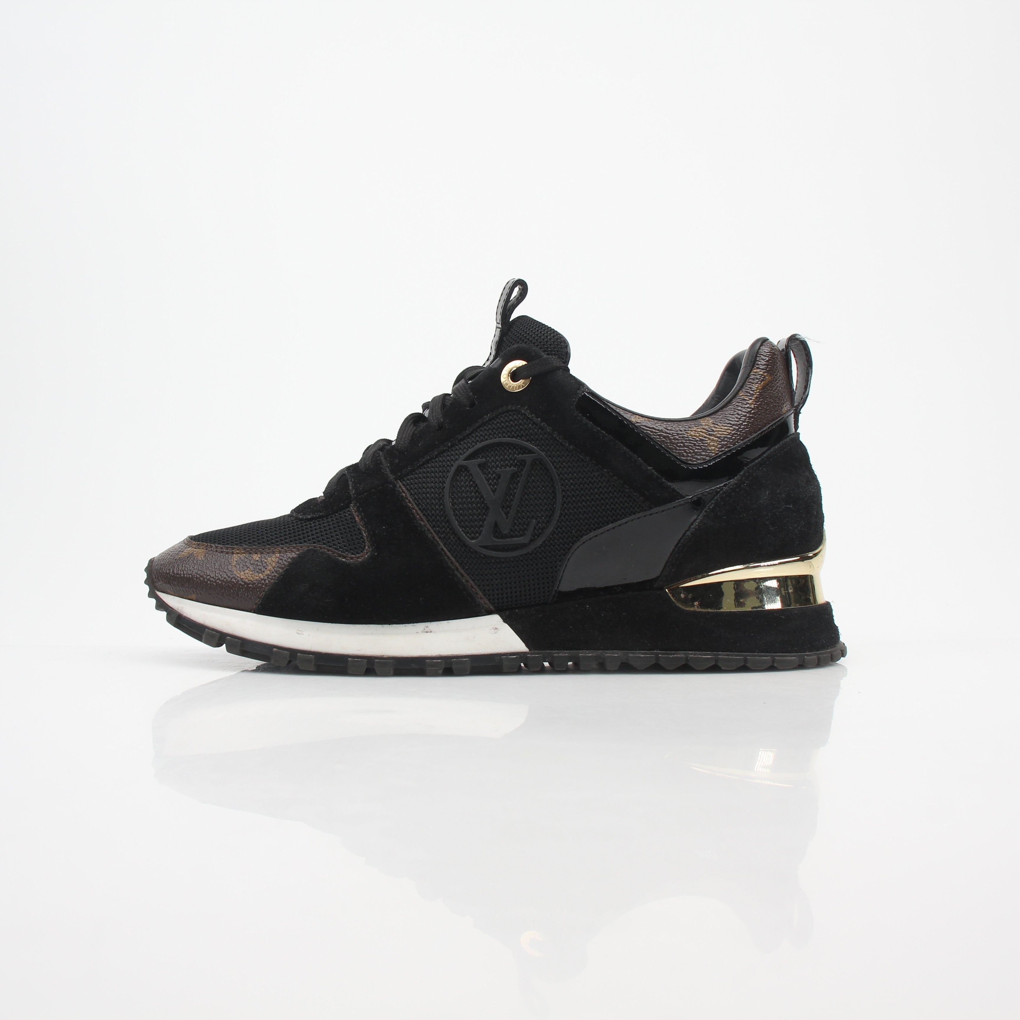Louis Vuitton Women’s Run Away Monogram Sneakers