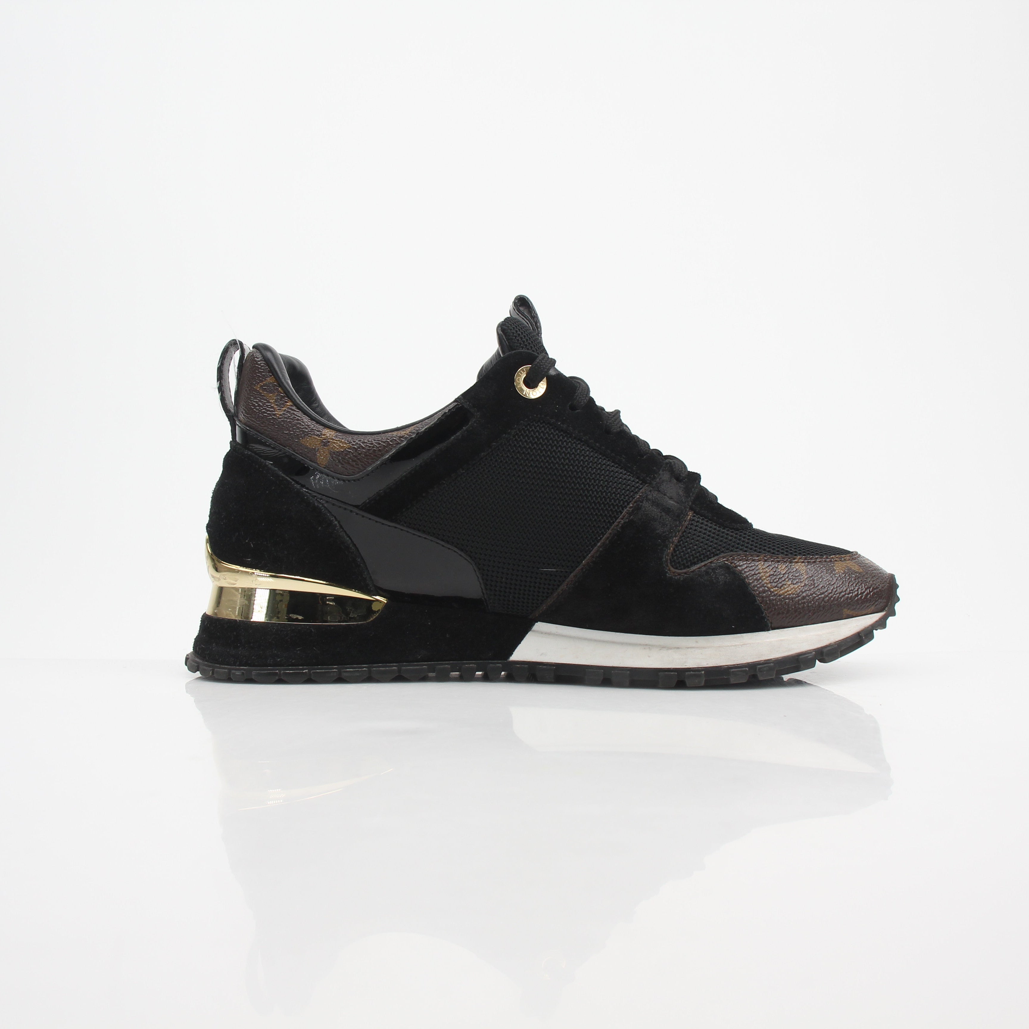 Louis Vuitton Women’s Run Away Monogram Sneakers