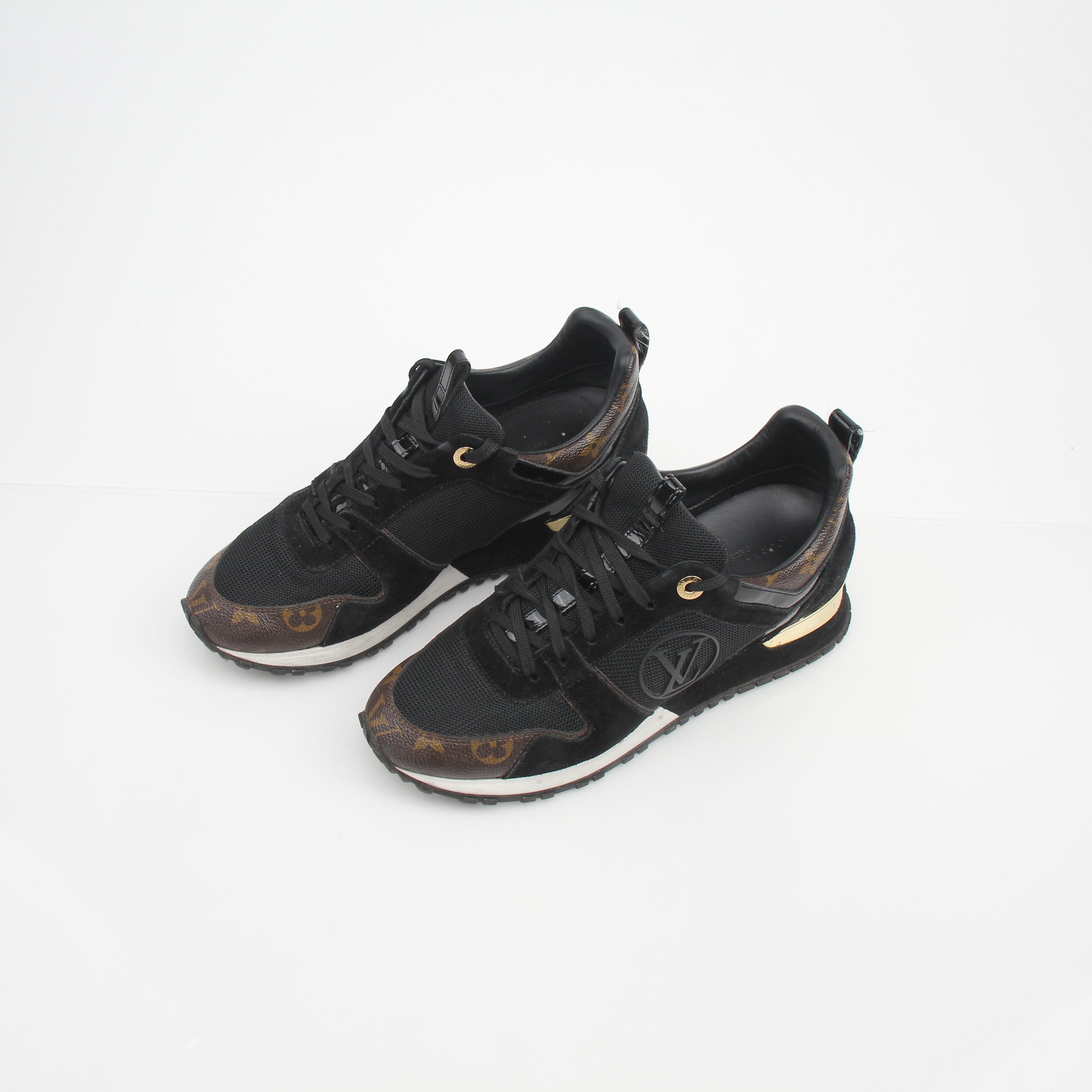 Louis Vuitton Women’s Run Away Monogram Sneakers