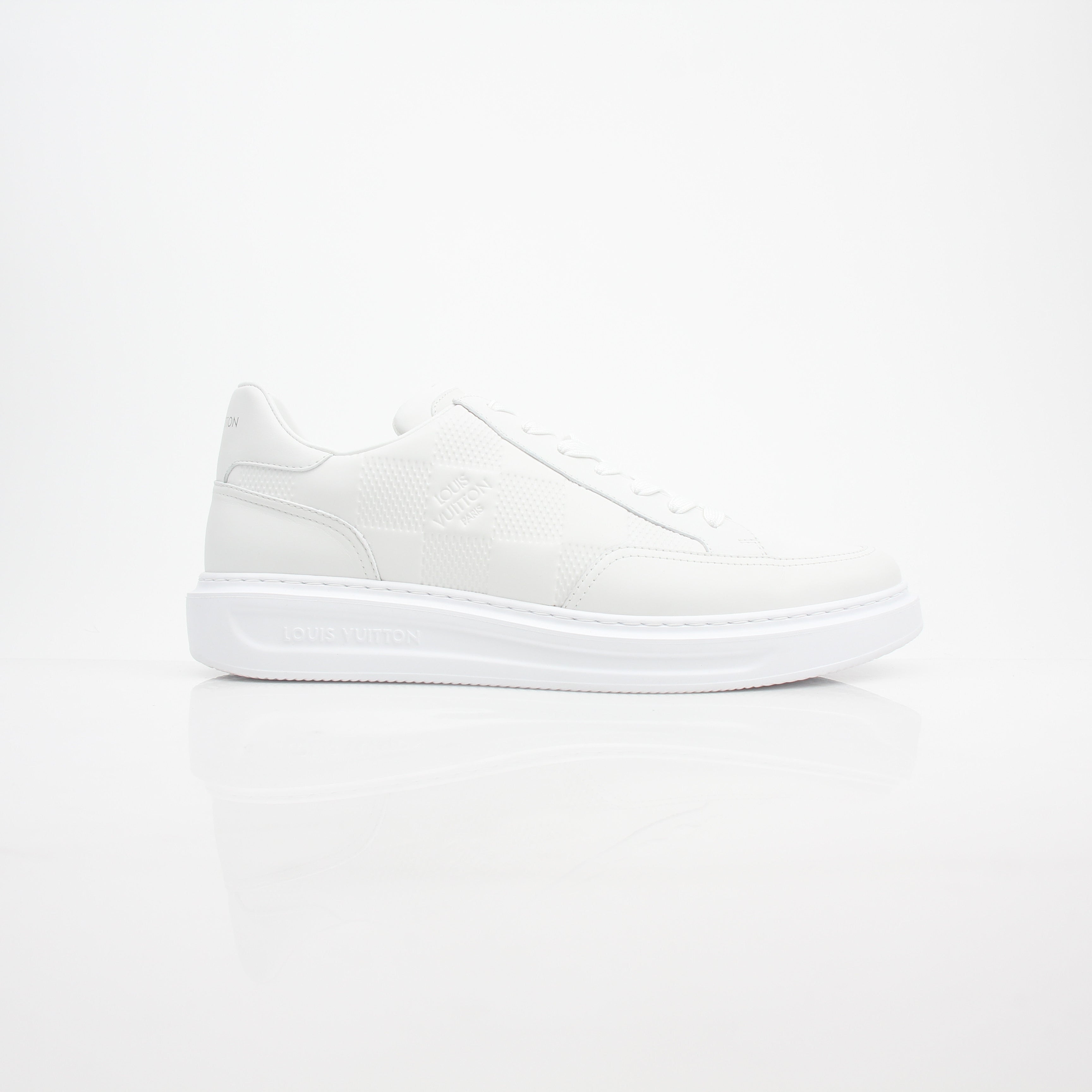 Louis Vuitton Men’s Beverly Hills Damier Leather Sneakers
