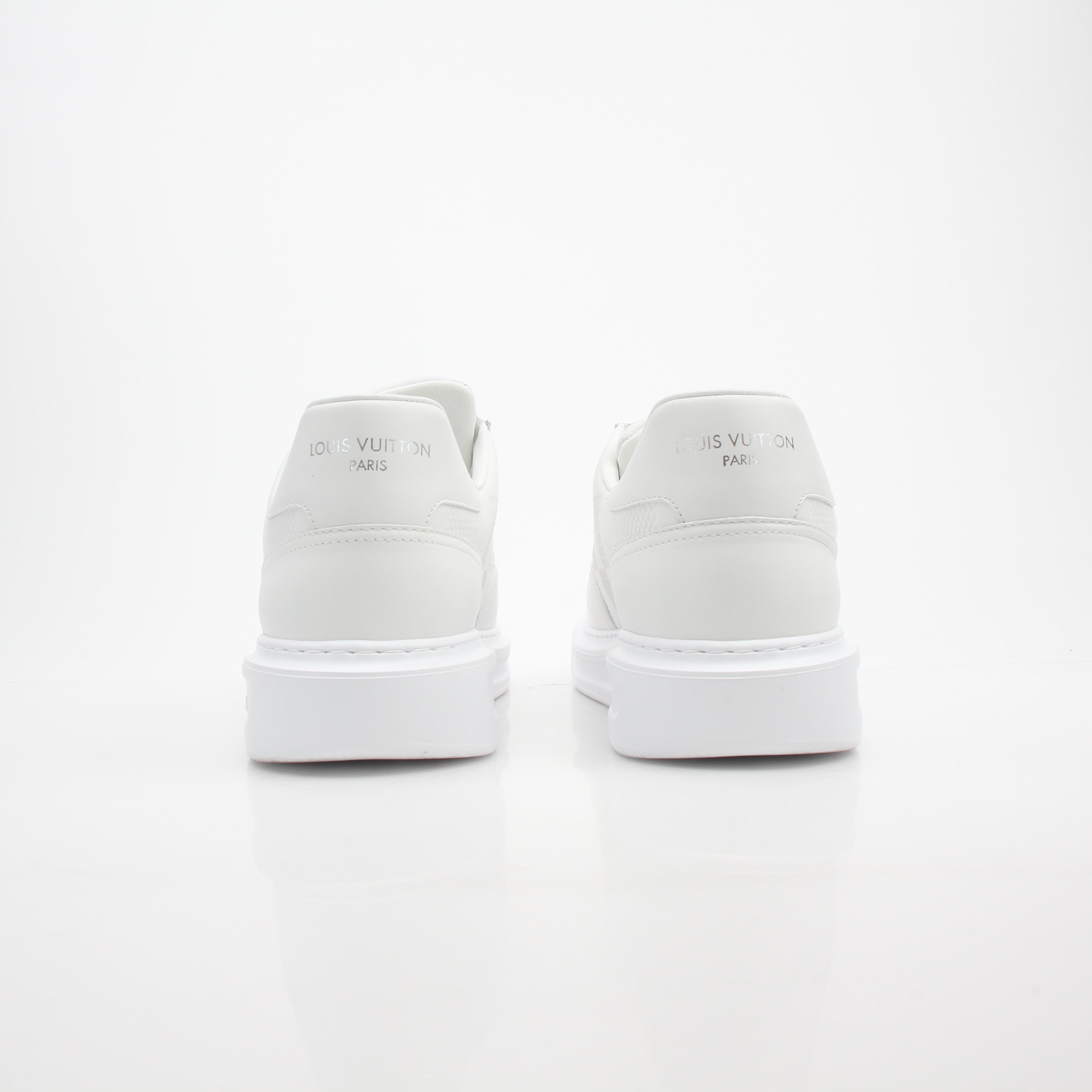 Louis Vuitton Men’s Beverly Hills Damier Leather Sneakers