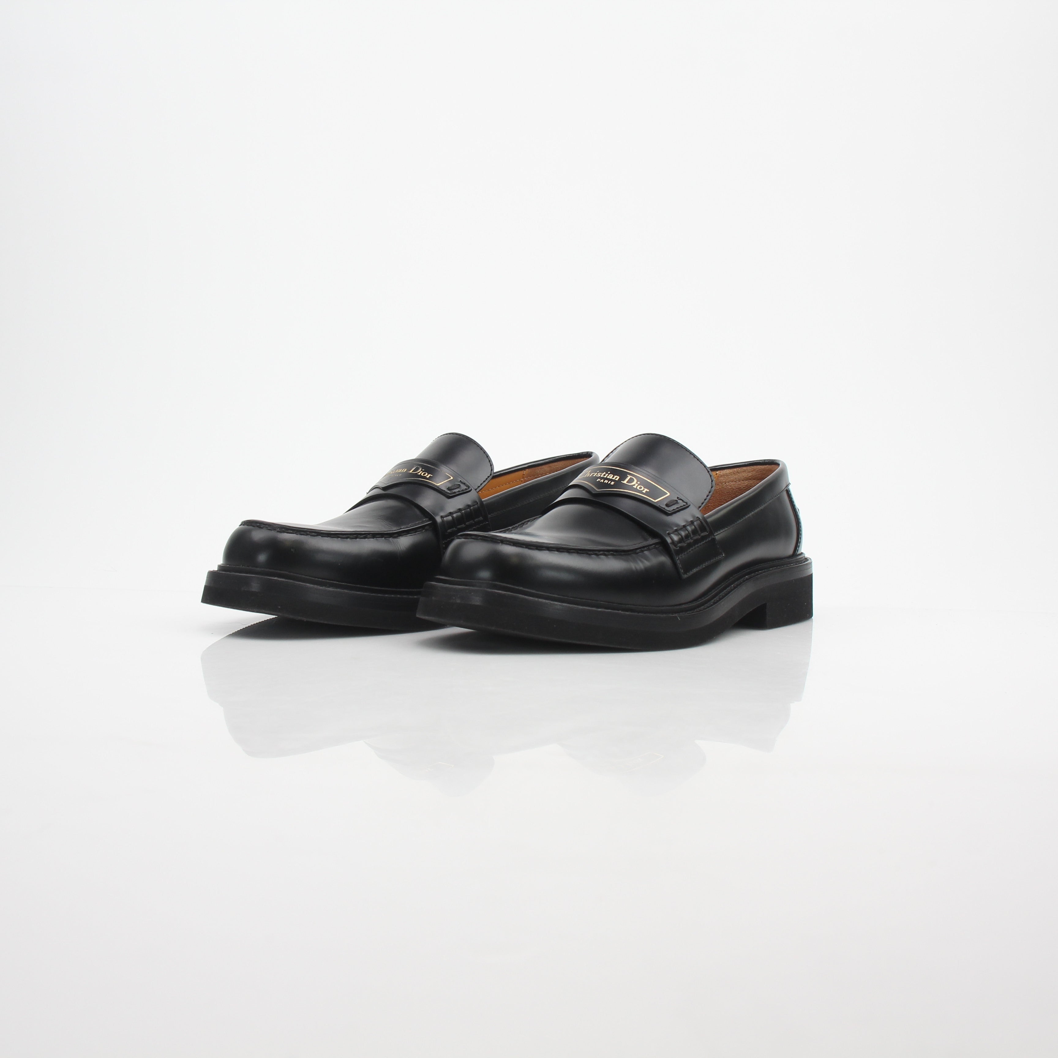 Christian Dior Women’s Dior Boy Brushed Calfskin Loafers