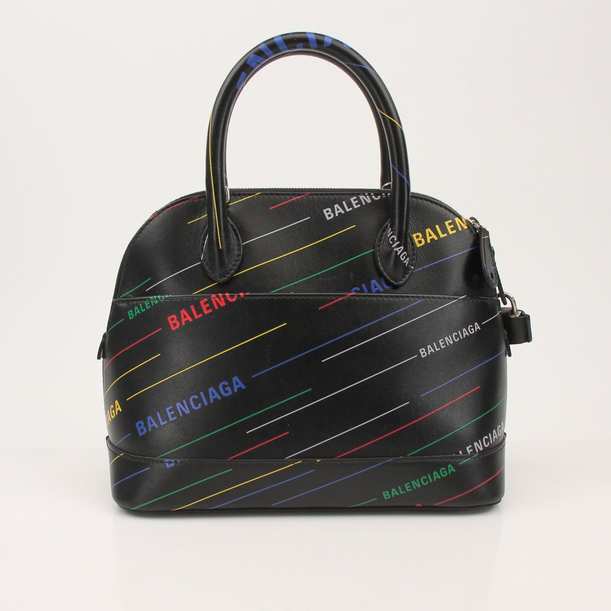 Gold & Beyond Balenciaga Ville Tote Bag handbag with sleek design and spacious interior, displayed on a neutral background.