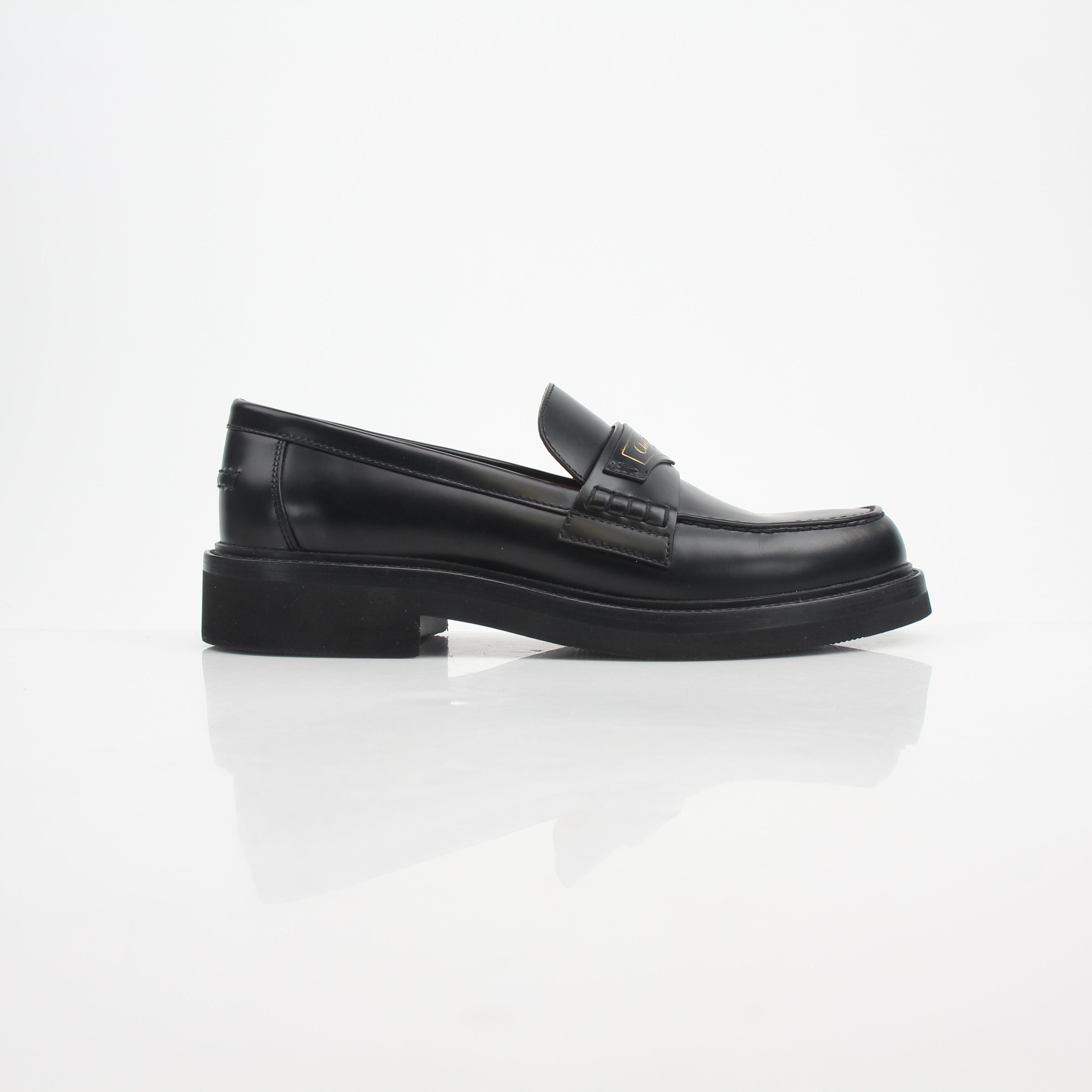 Christian Dior Women’s Dior Boy Brushed Calfskin Loafers