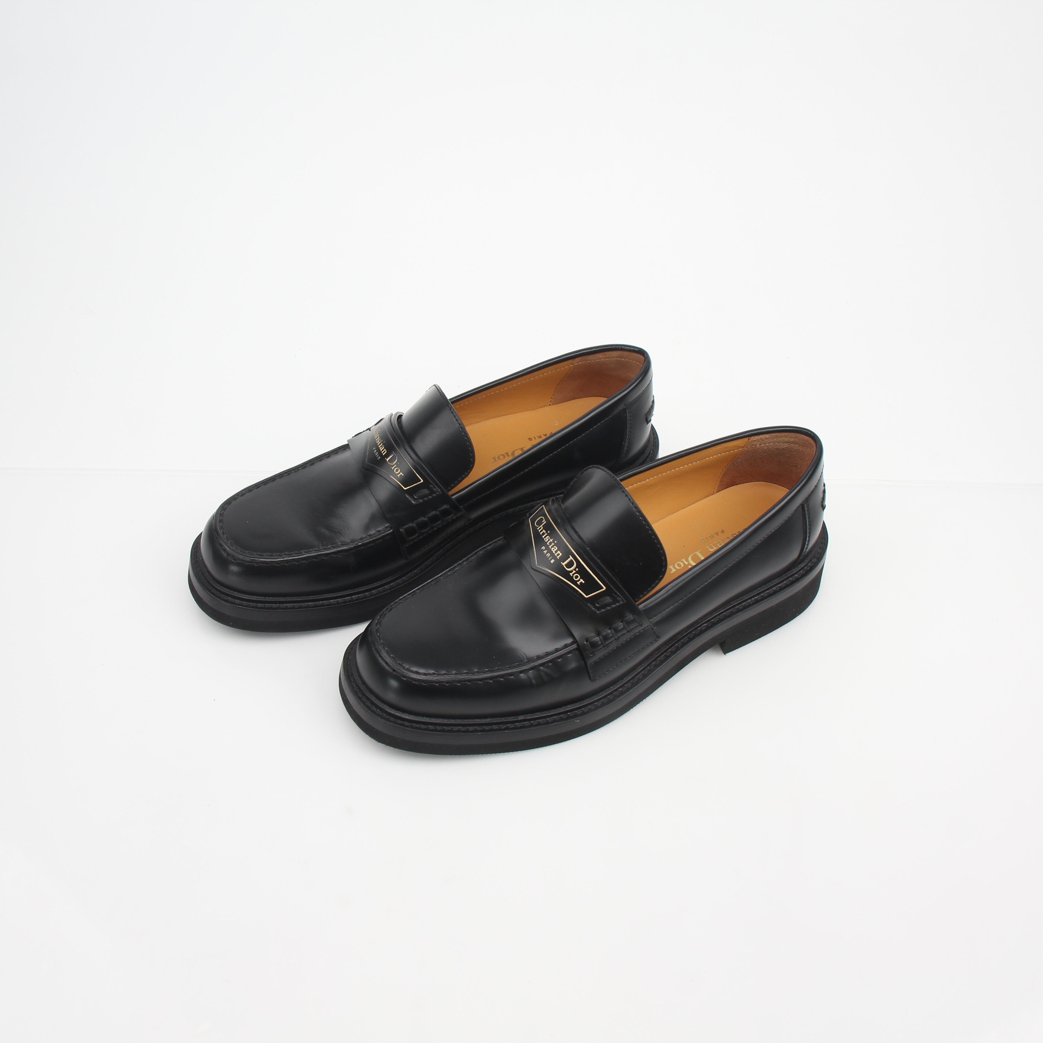 Christian Dior Women’s Dior Boy Brushed Calfskin Loafers