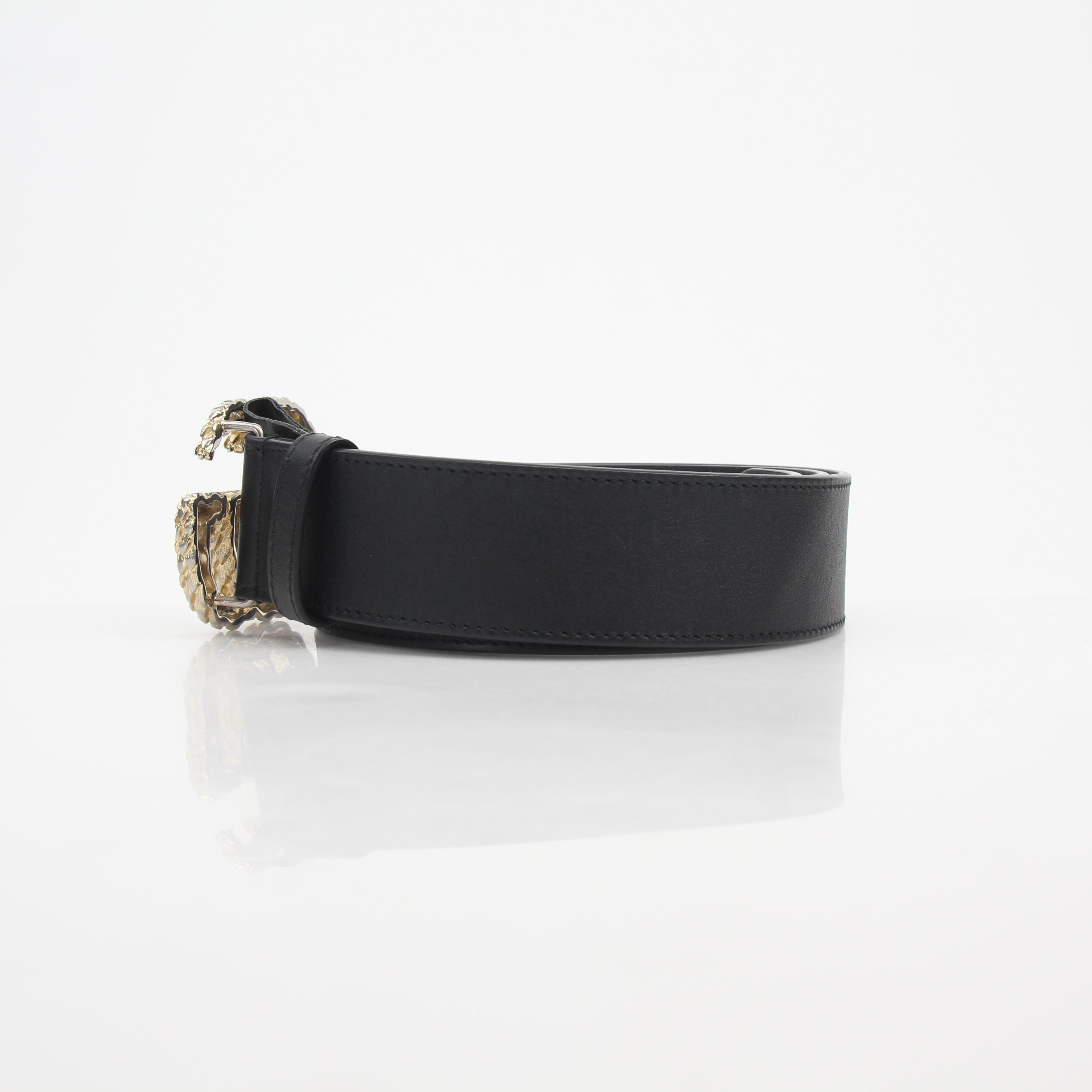 Gucci GG Marmont Scales Leather Belt Size 95/38