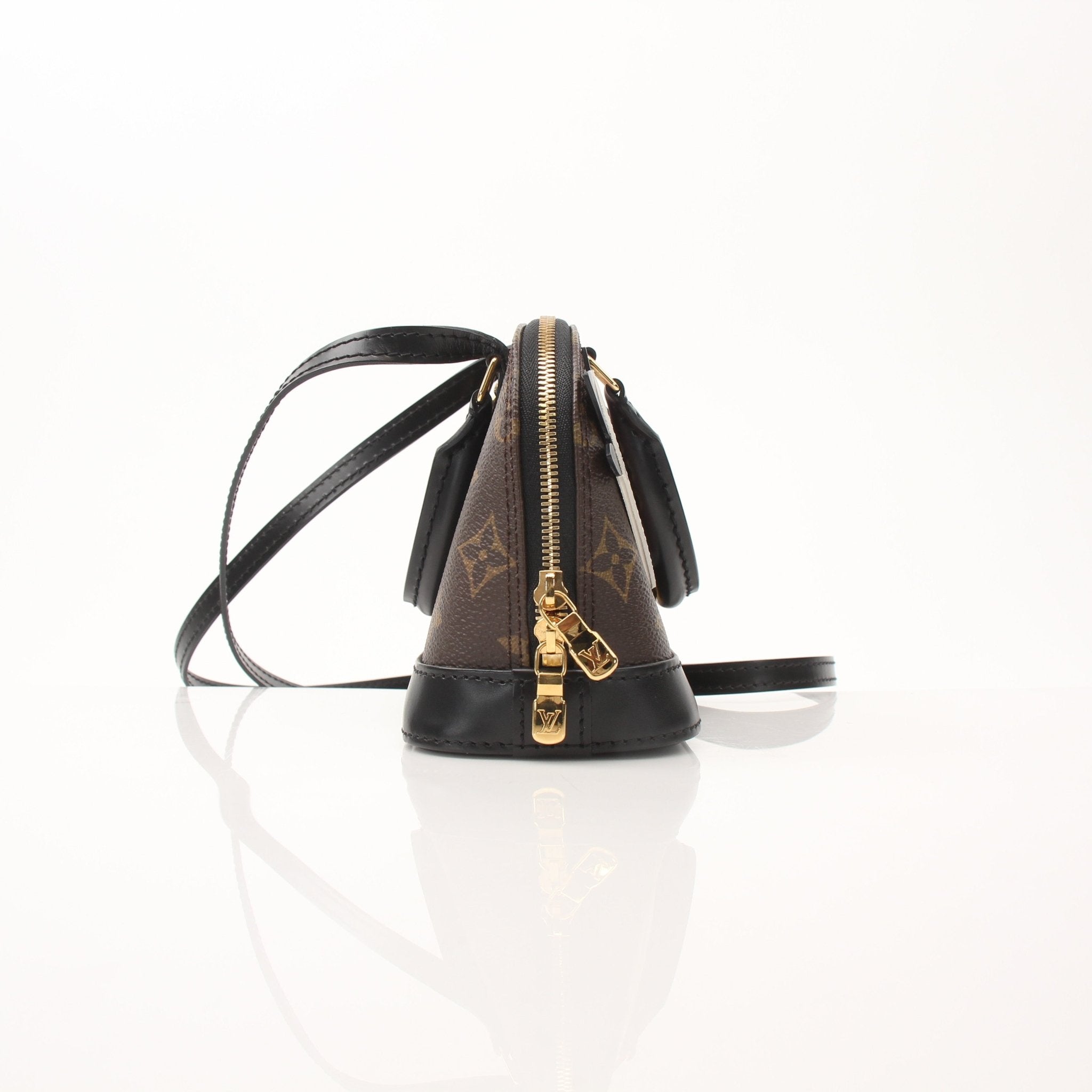 Louis Vuitton Lovely Birds Nano Alma Handbag by Gold & Beyond featuring detailed bird illustrations and a compact handbag design.