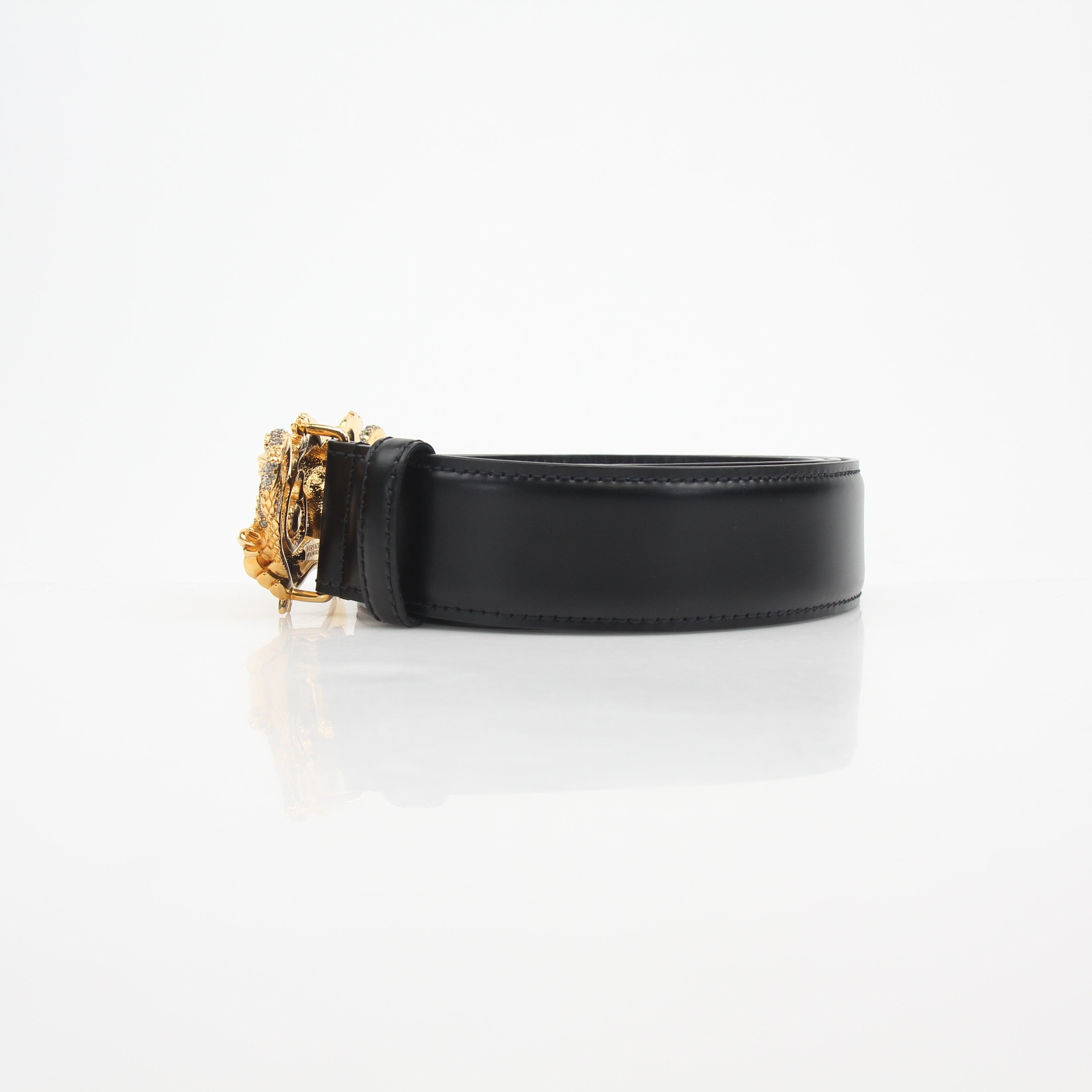 Versace Medusa Snake Leather Belt 110/44