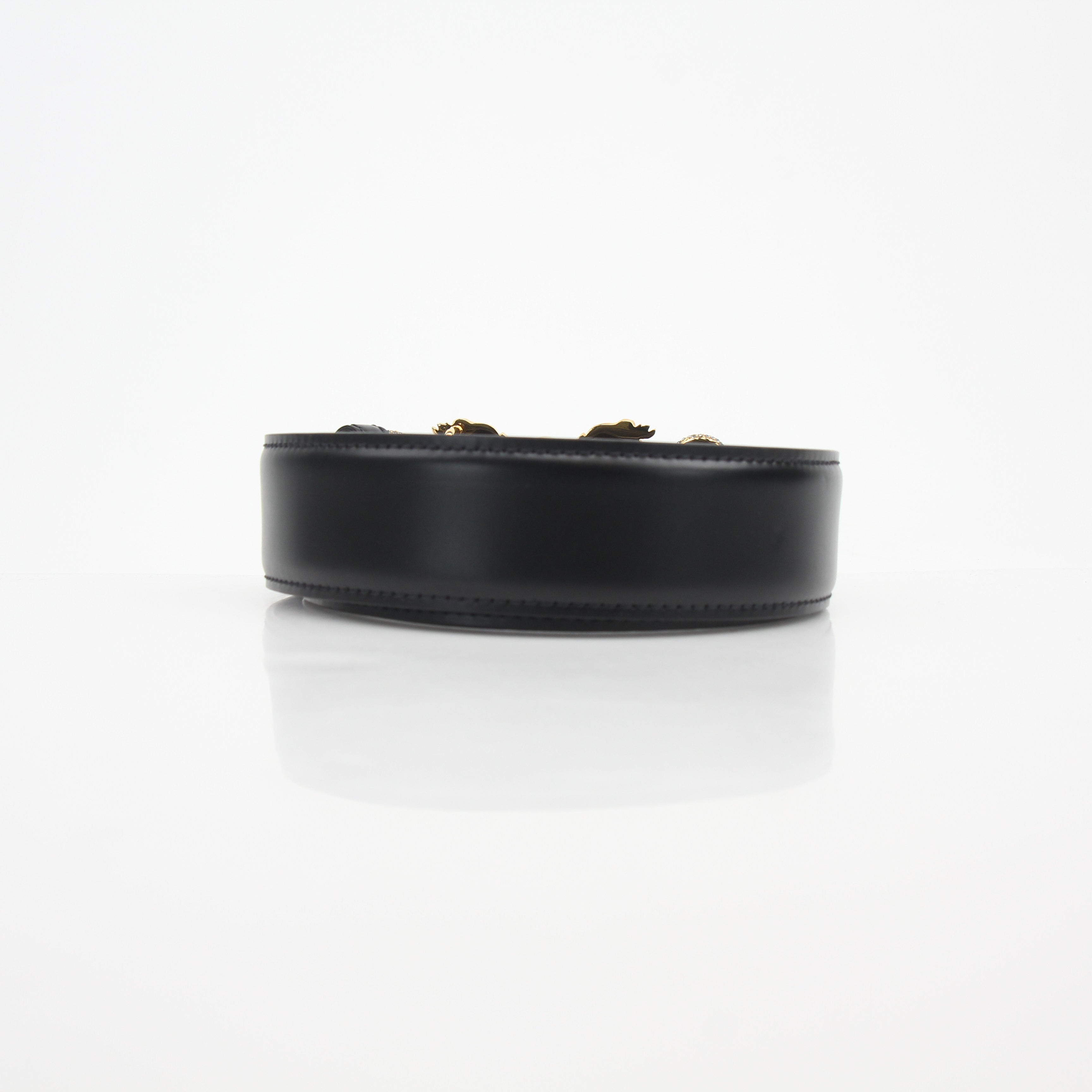 Versace Medusa Snake Leather Belt 110/44
