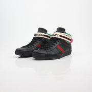 Gucci Ace Stripe High-Top Sneakers
