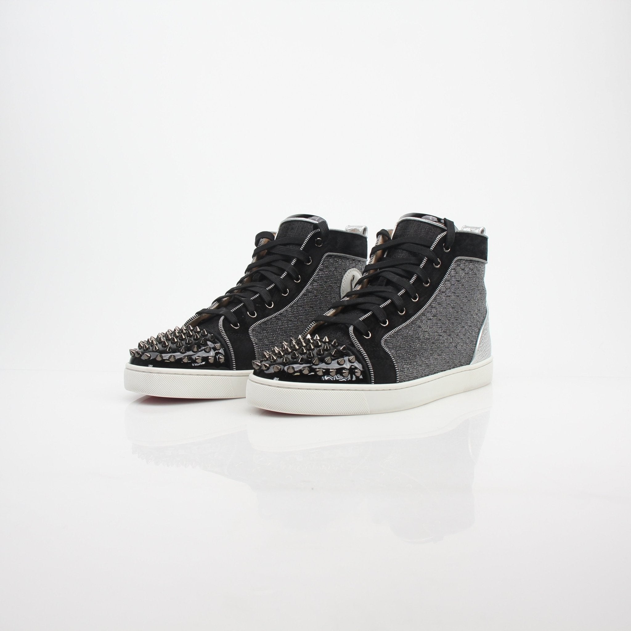 Christian Louboutin Louis Orlato Spike High-Top Sneakers