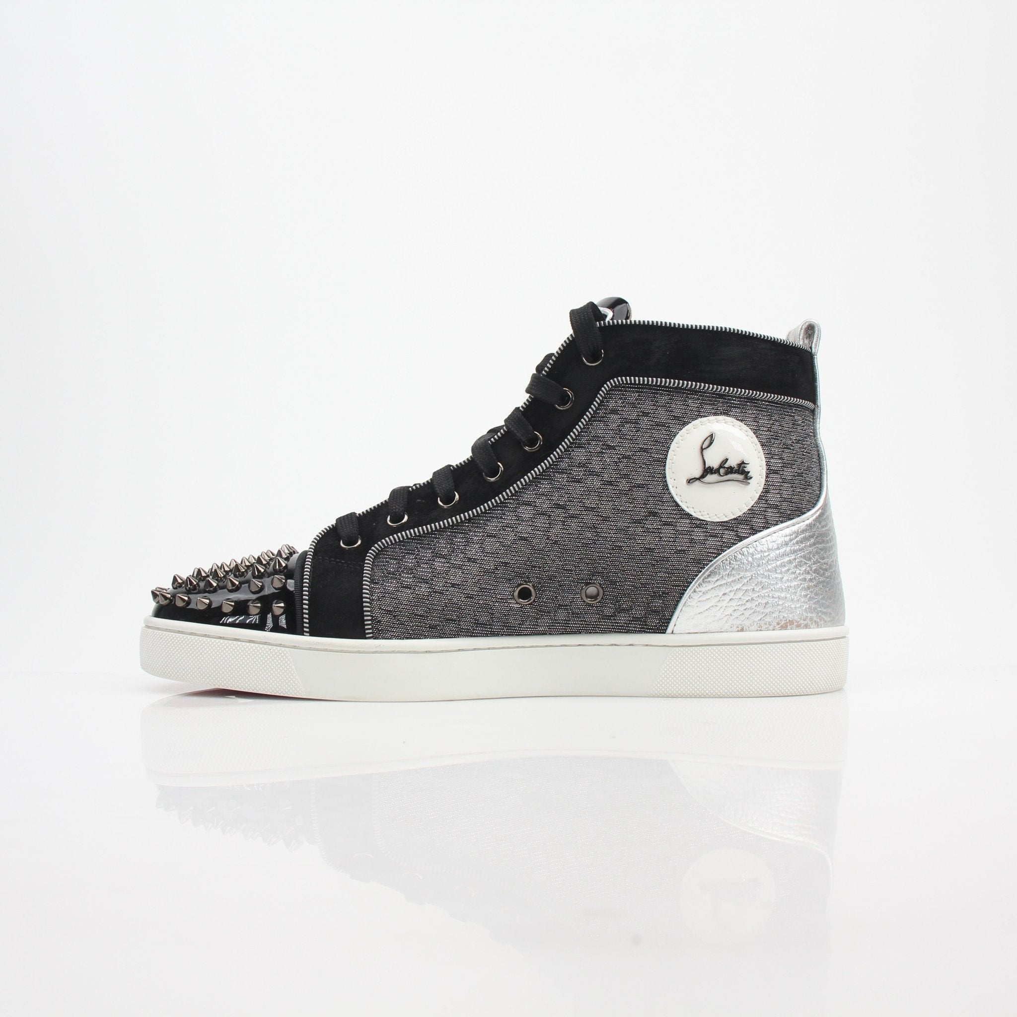Christian Louboutin Louis Orlato Spike High-Top Sneakers