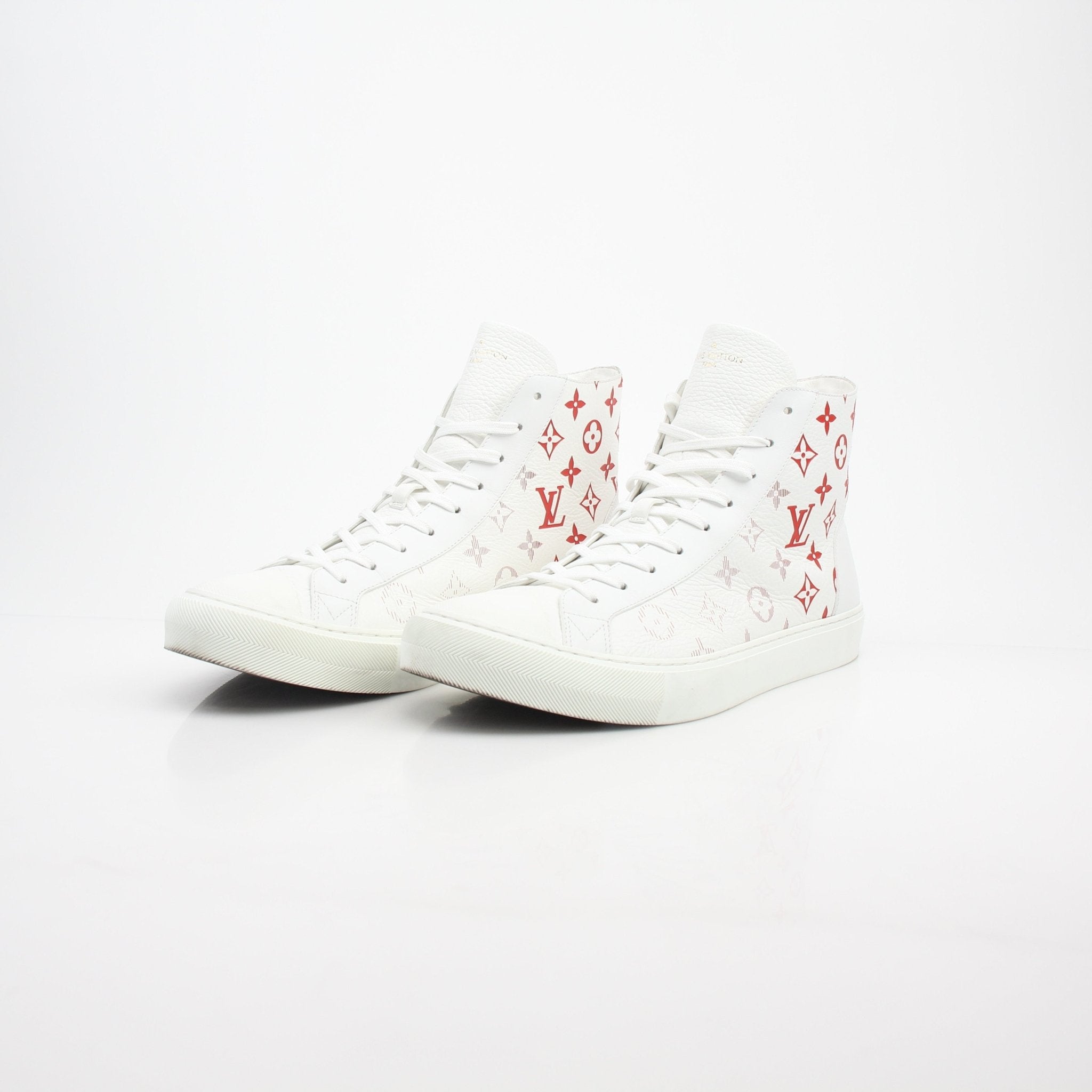 Louis Vuitton Men’s Monogram Tattoo High-Top Sneakers
