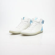 Louis Vuitton Men’s Rivoli Monogram Leather High-Top Sneakers