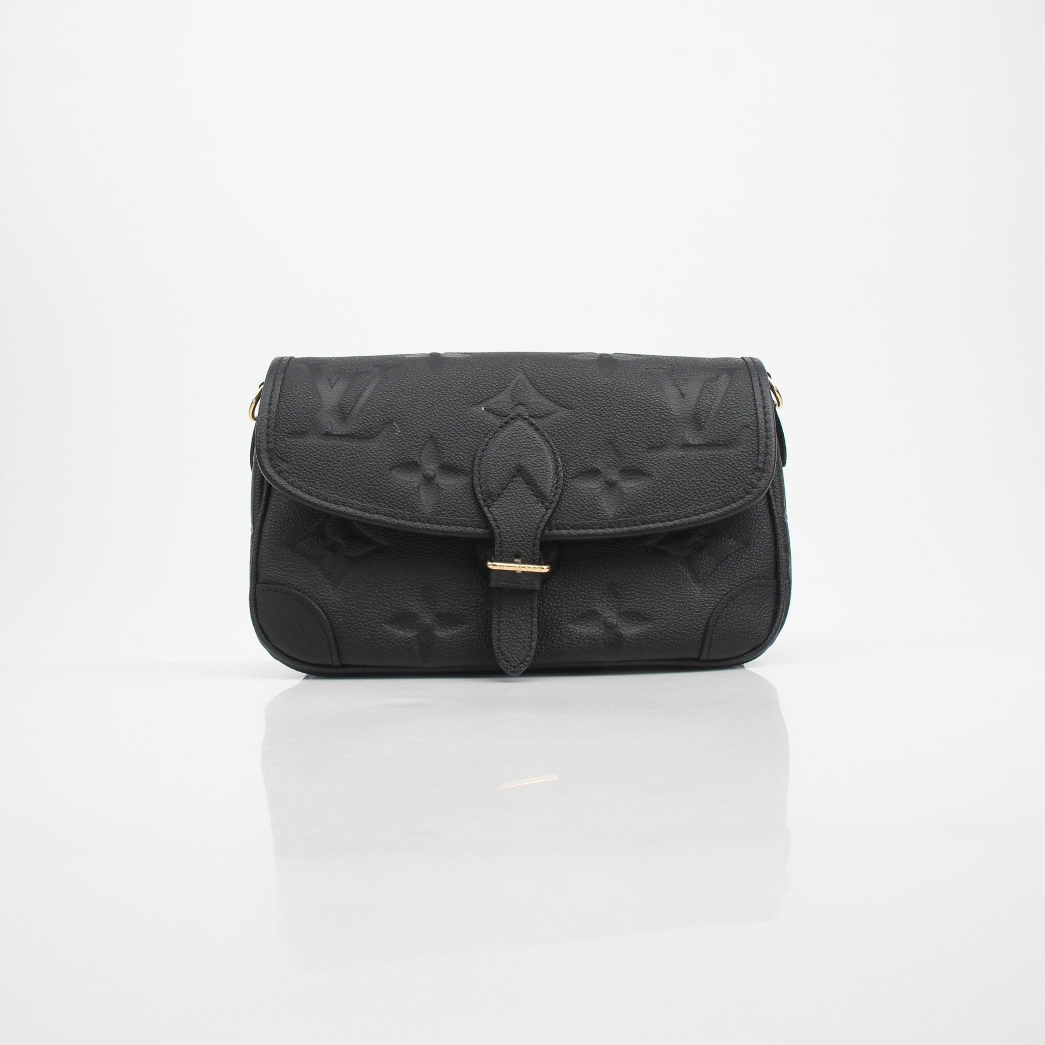 Louis Vuitton Black Diane Shoulder Bag