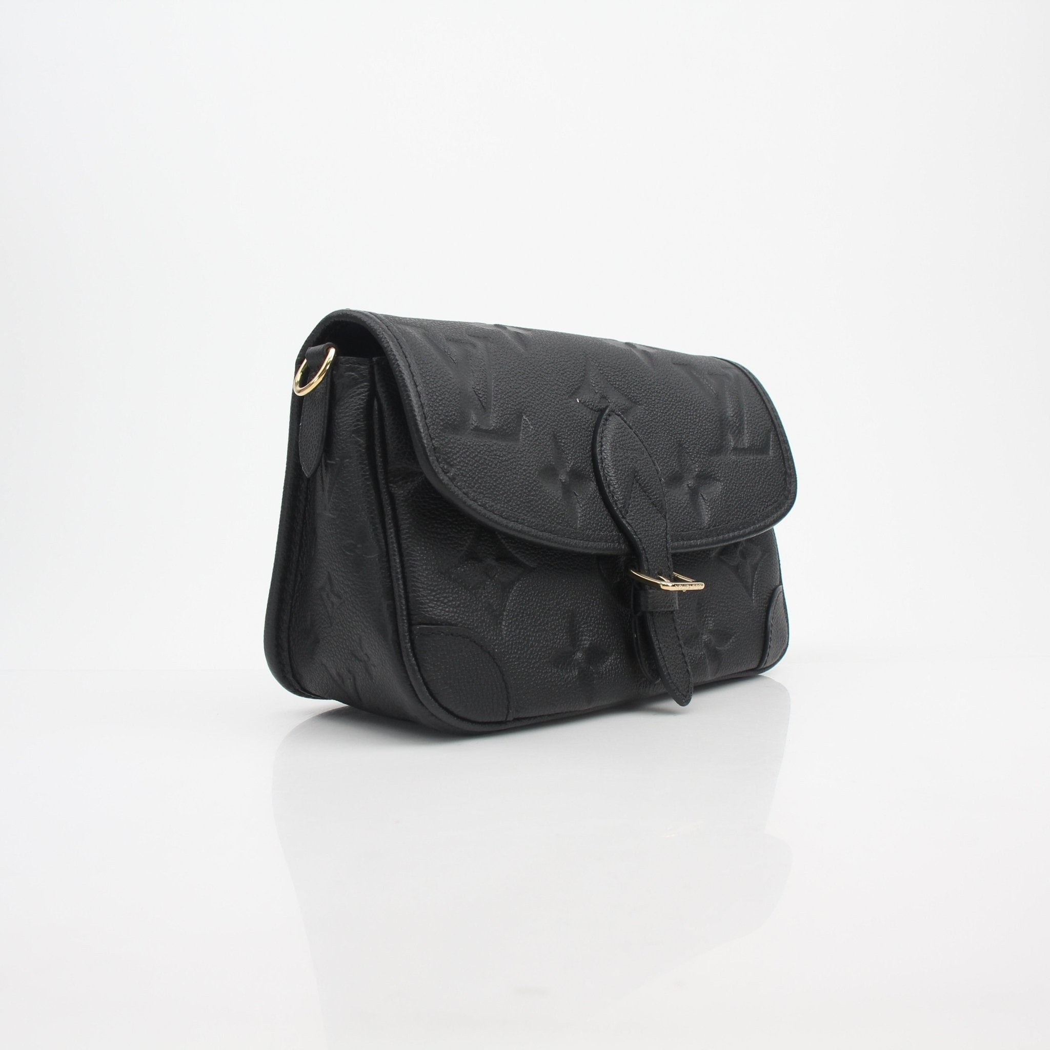 Louis Vuitton Black Diane Shoulder Bag