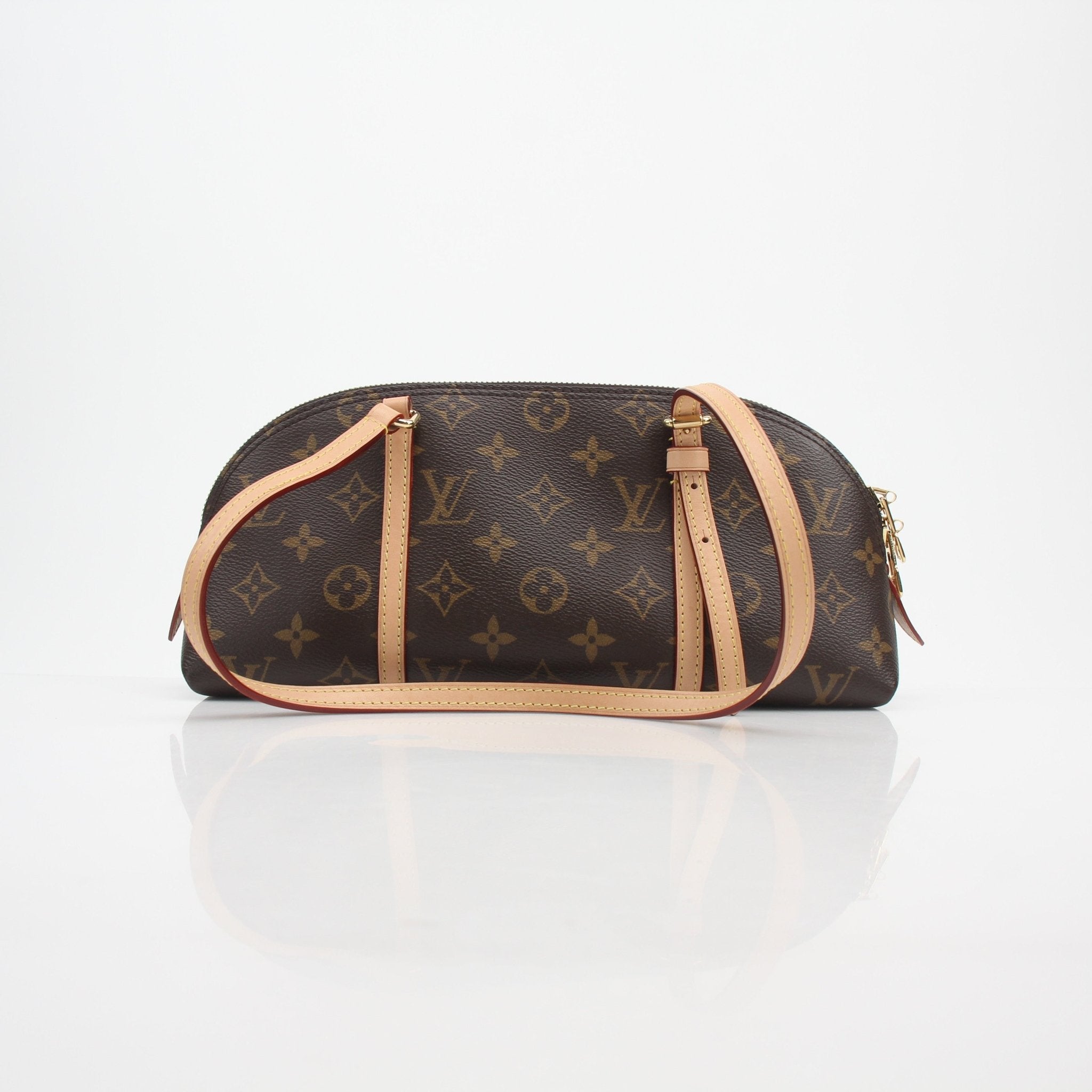 Louis Vuitton Brown Monogram Squire East West Shoulder Bag