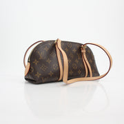 Louis Vuitton Brown Monogram Squire East West Shoulder Bag