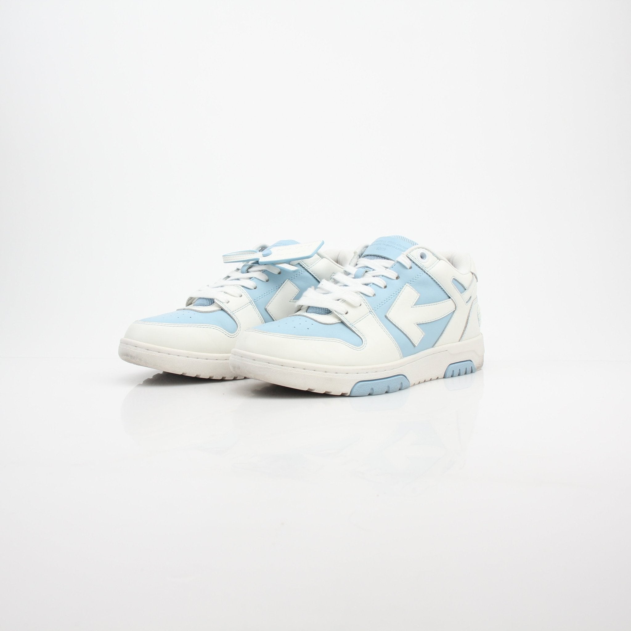 Off-White Light Blue Out of Office Sneakers