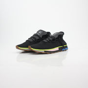 Adidas x Alexander Wang Black Run Mid Sneakers
