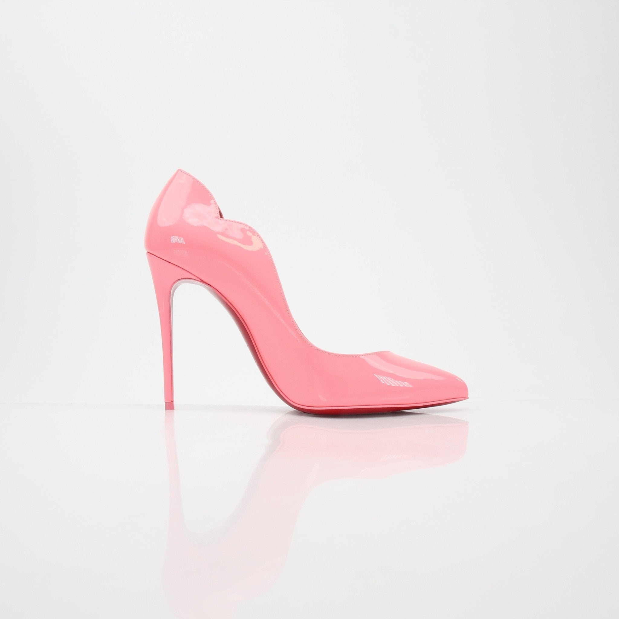 Christian Louboutin Pink Hot Chick Patent Leather Pumps