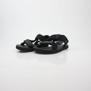 Louis Vuitton Black Panama Line Sandals