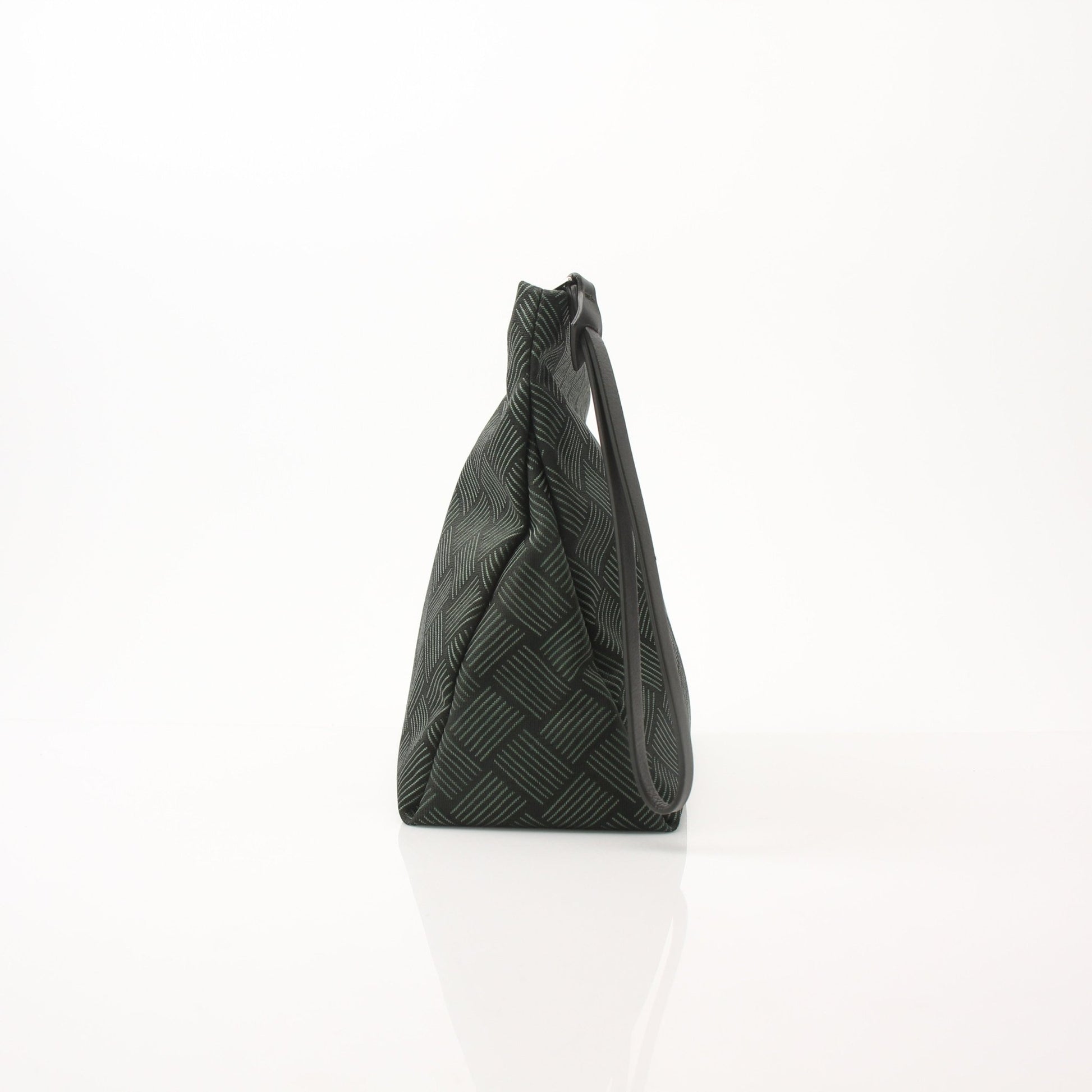 Gold & Beyond Bottega Veneta Mini Pouch handbag with woven leather texture and compact design, shown in the image.