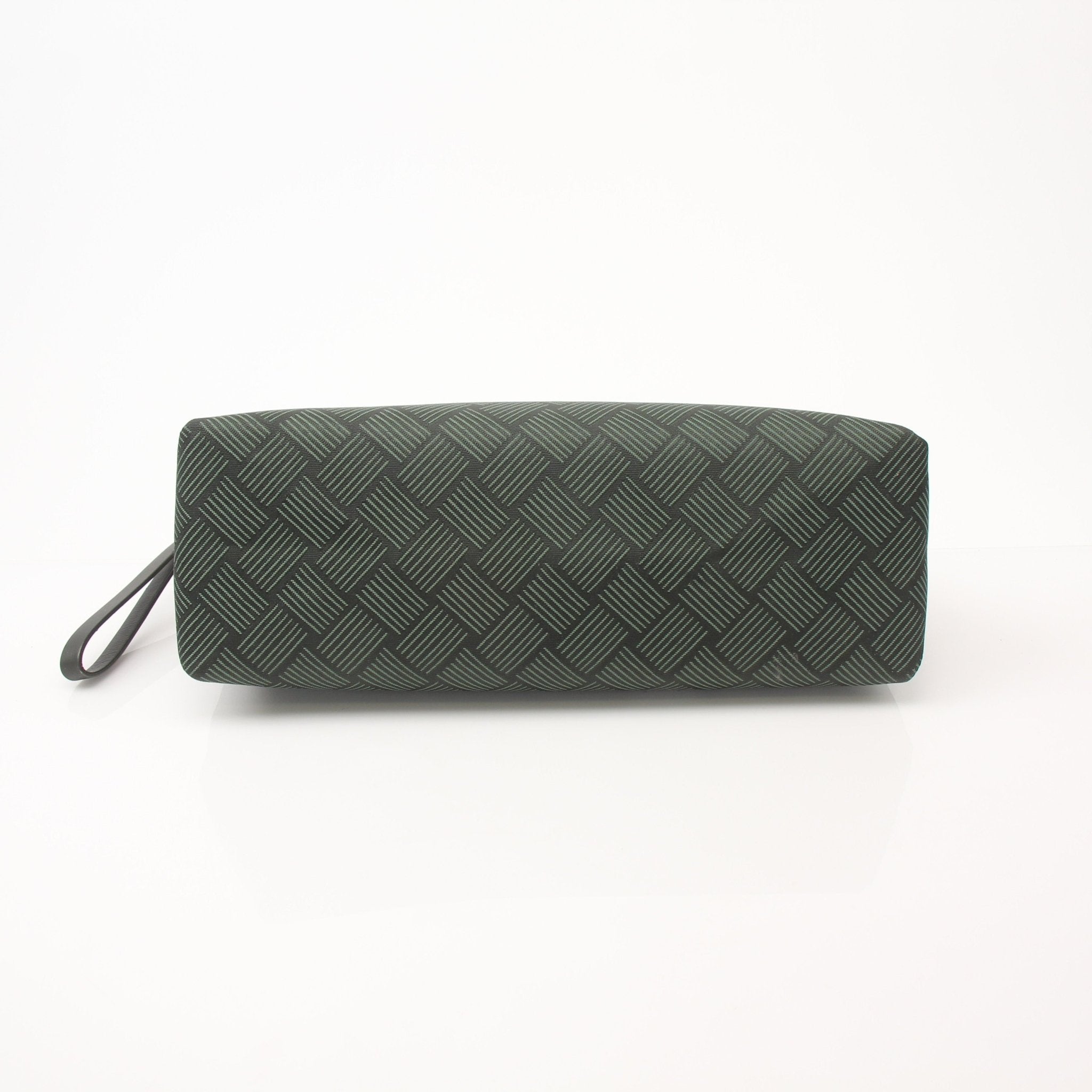 Gold and Beyond Bottega Veneta mini pouch handbag with woven leather design and compact size, perfect for stylish essentials.