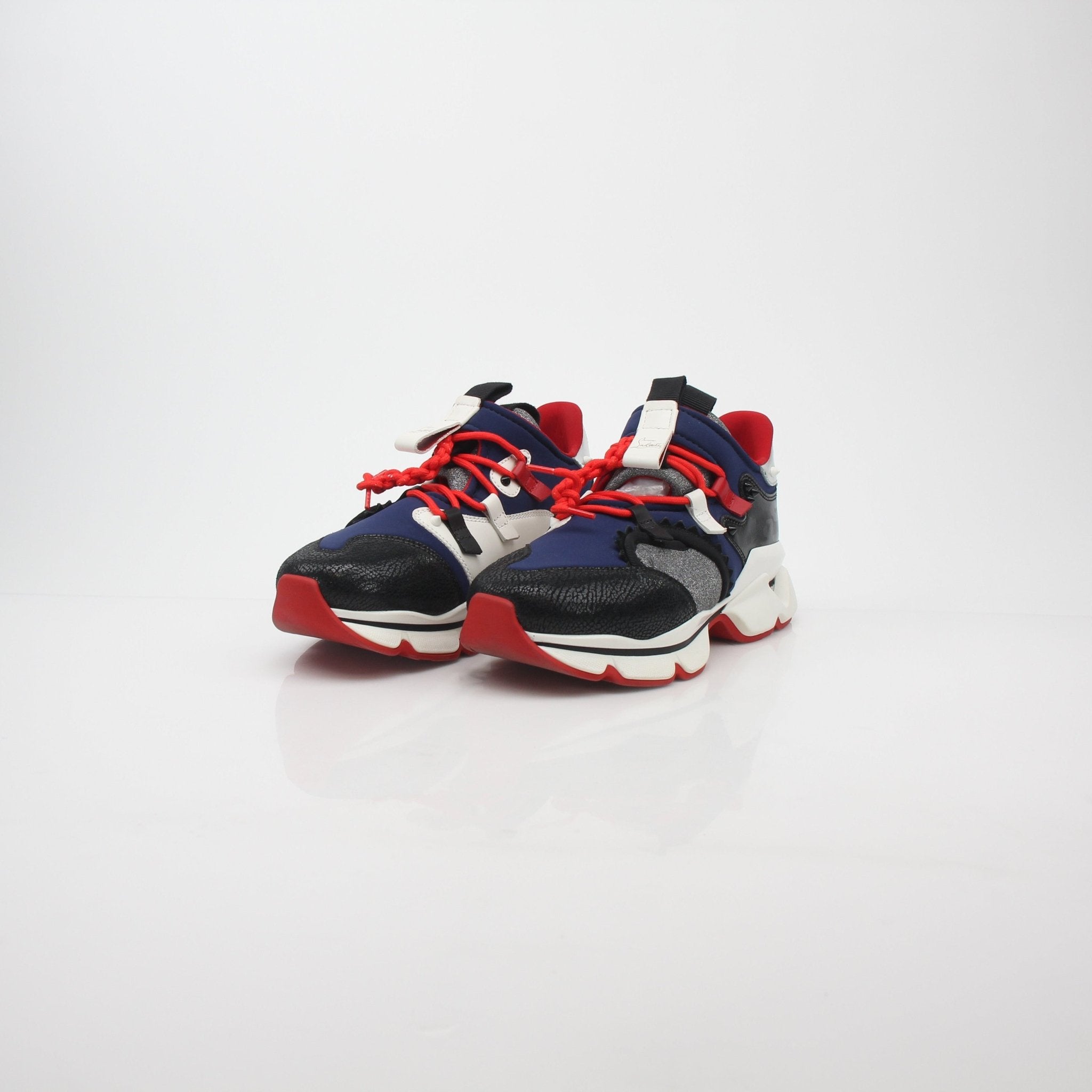 Christian Louboutin Multicolor Red Runner Sneakers