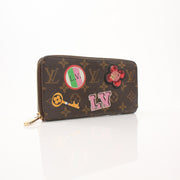 Louis Vuitton LV Stories Zippy Wallet by Gold & Beyond, featuring the signature monogram pattern and gold-tone zipper closure.