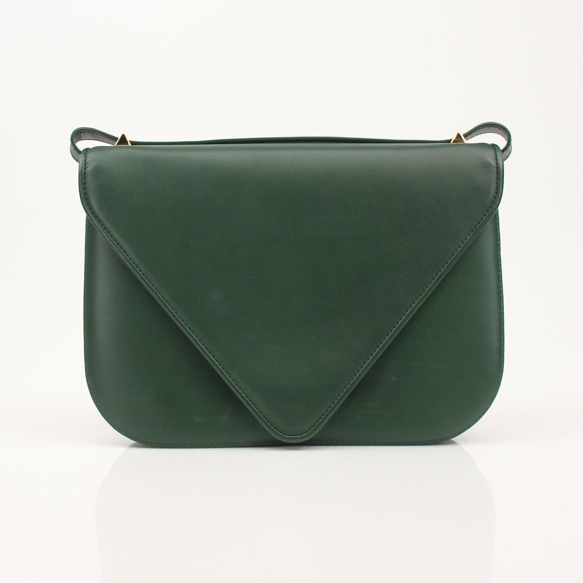 Gold & Beyond Bottega Veneta Mountain Envelope Bag, stylish handbag with textured leather and sleek design.