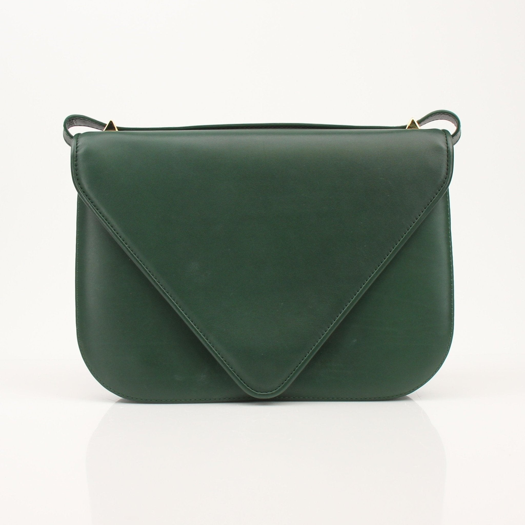 Gold & Beyond Bottega Veneta Mountain Envelope Bag, stylish handbag with textured leather and sleek design.