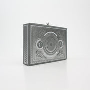 Christian Louboutin Grey Playing Card Set with Display Case