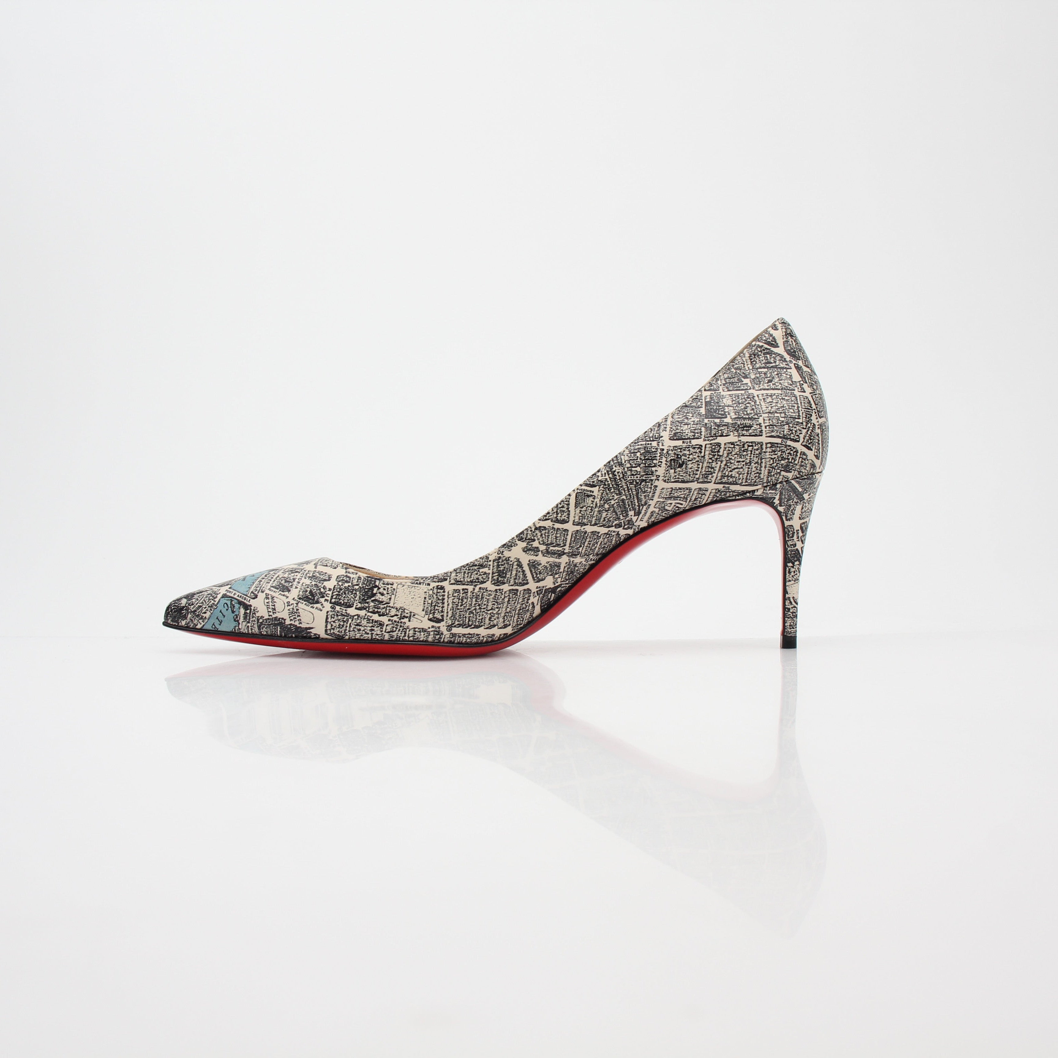 Christian Louboutin Decollete 554 Plan de Paris Pumps