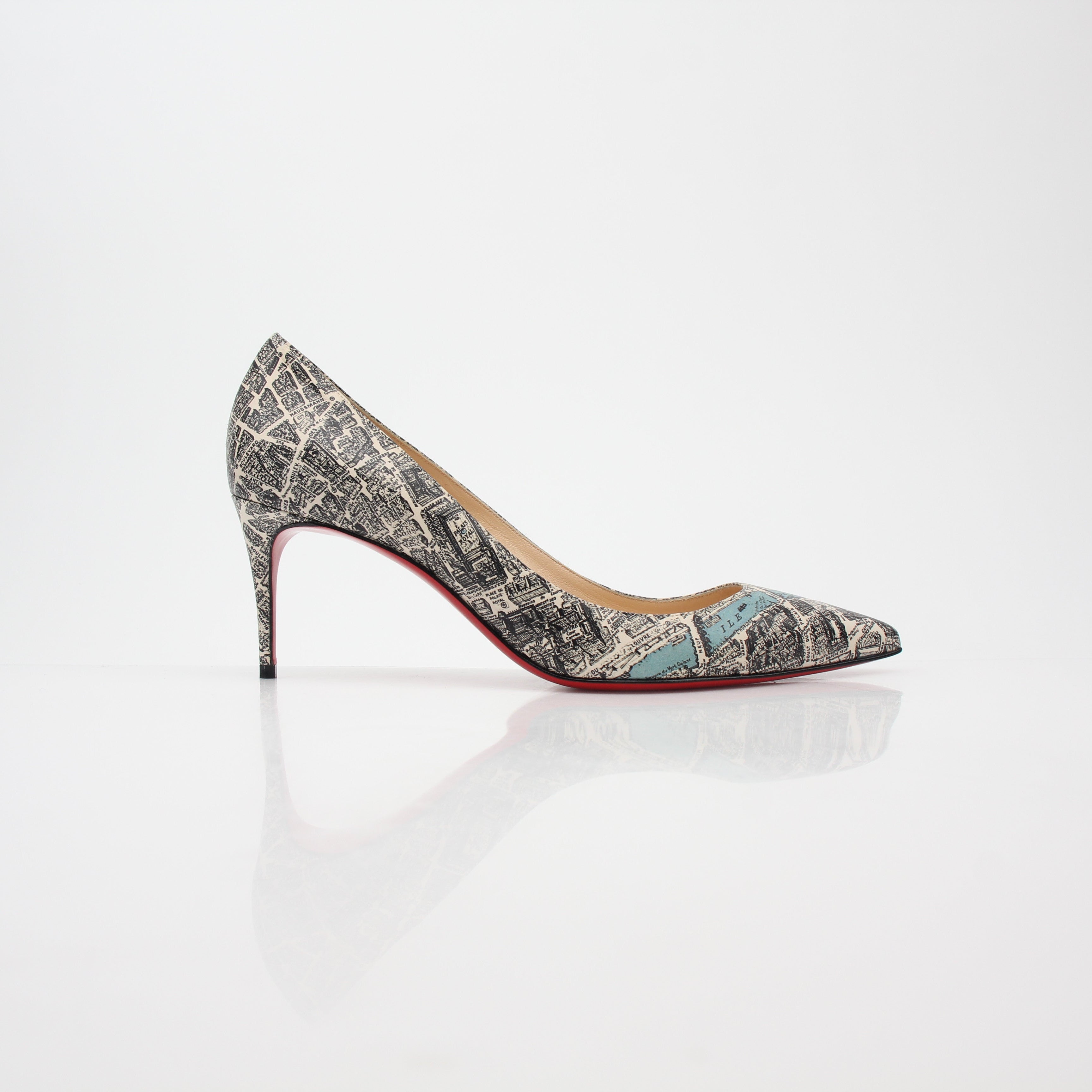 Christian Louboutin Decollete 554 Plan de Paris Pumps