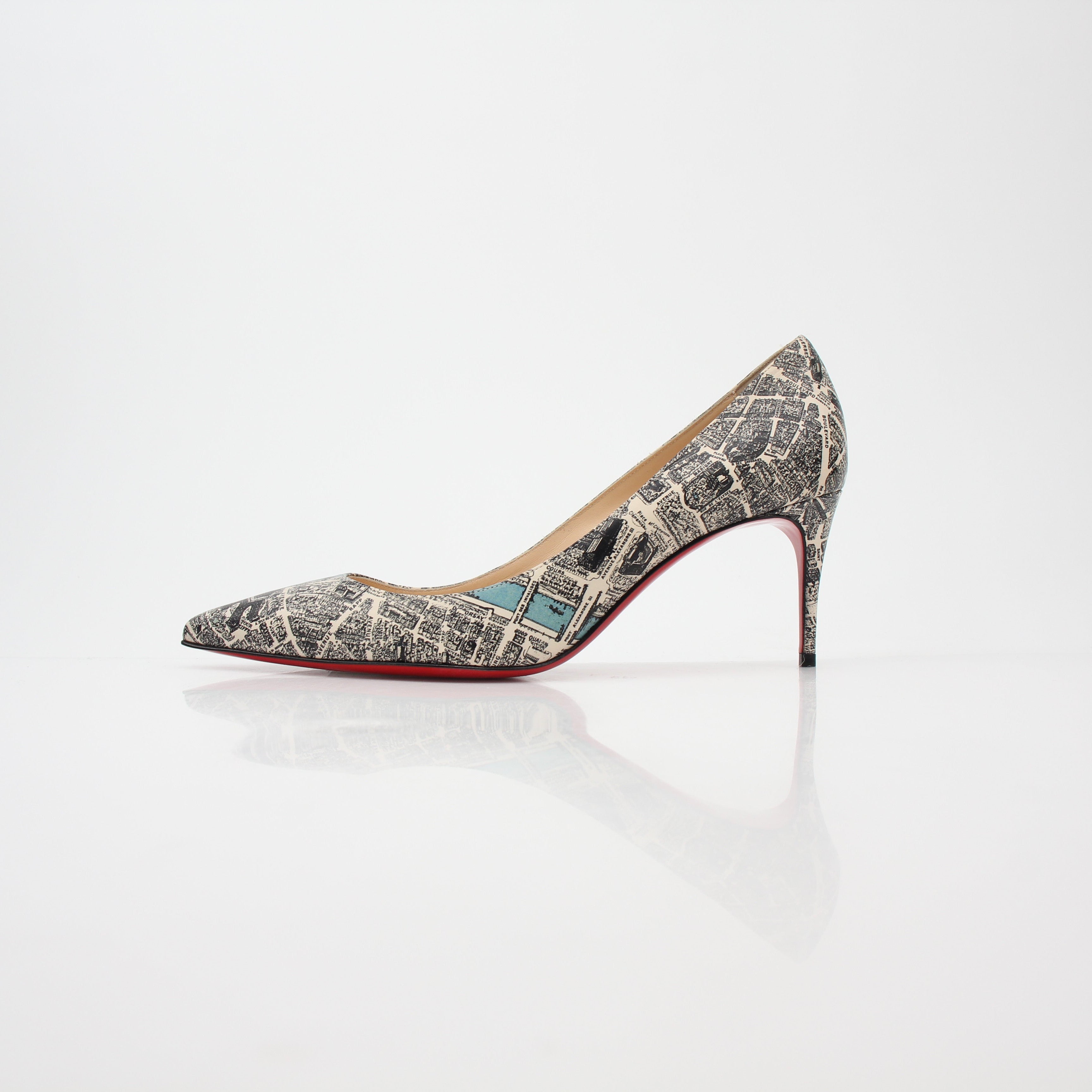 Christian Louboutin Decollete 554 Plan de Paris Pumps