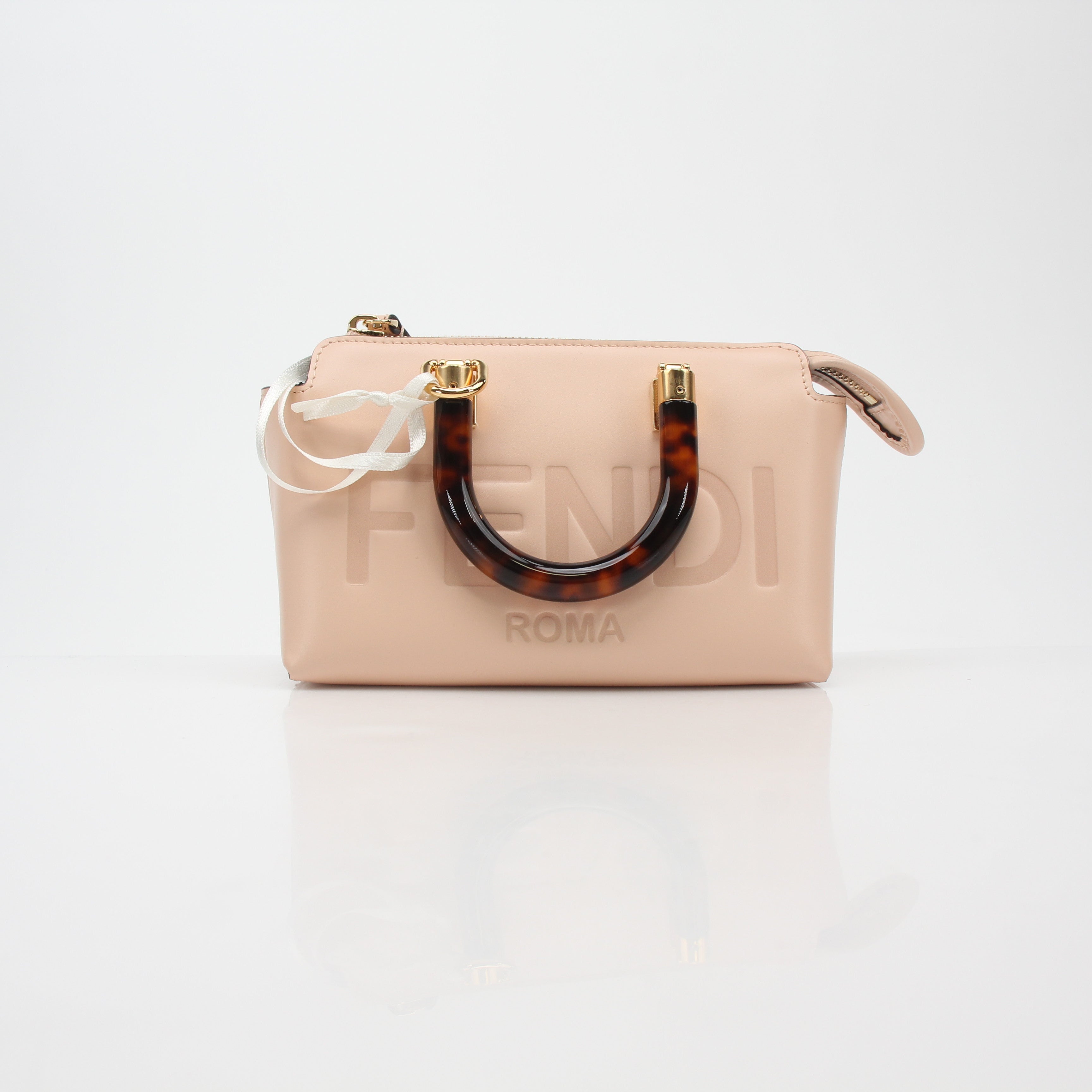 Fendi Light Rose By The Way Mini Boston Bag